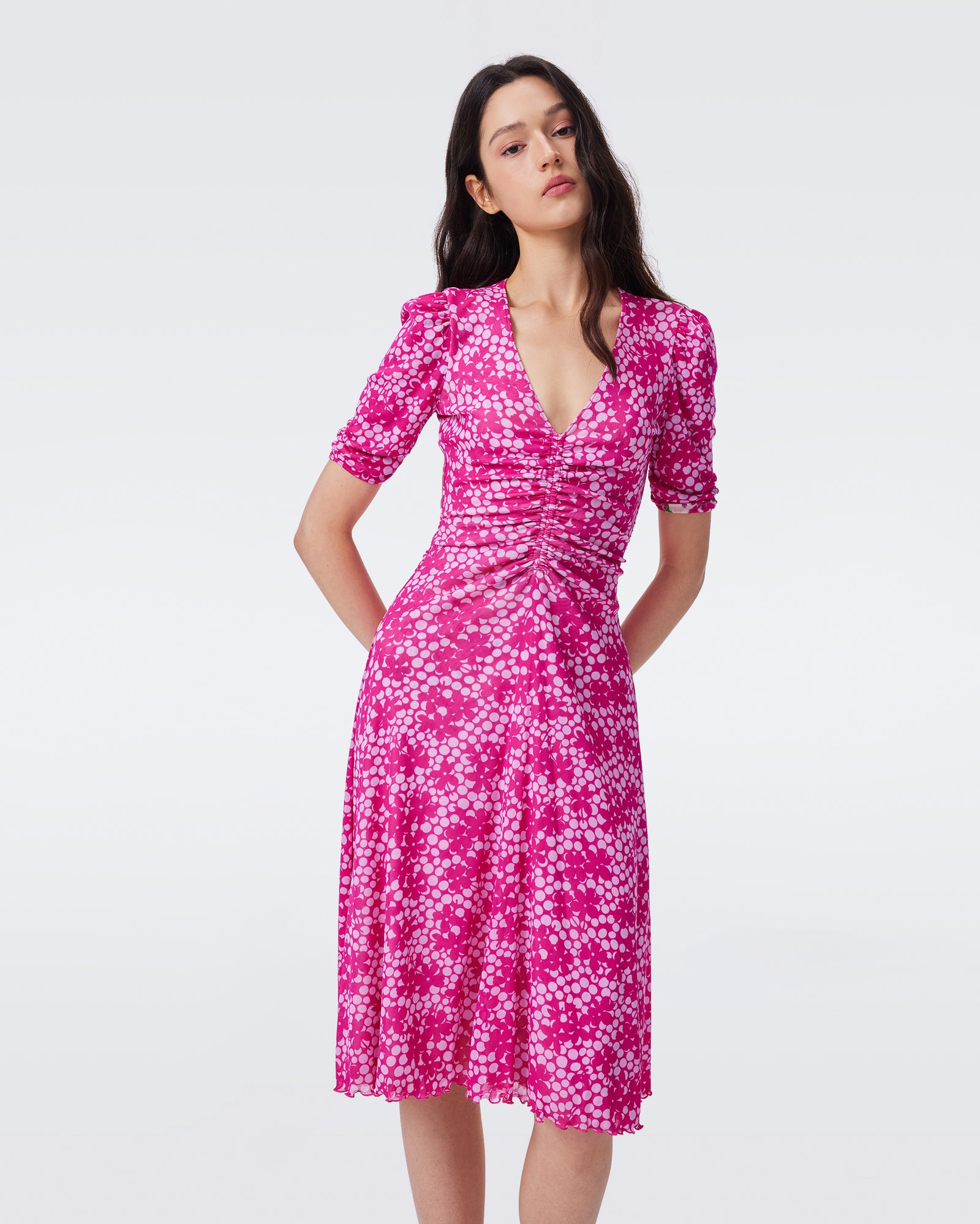 DVF KOREN REVERSIBLE DRESS