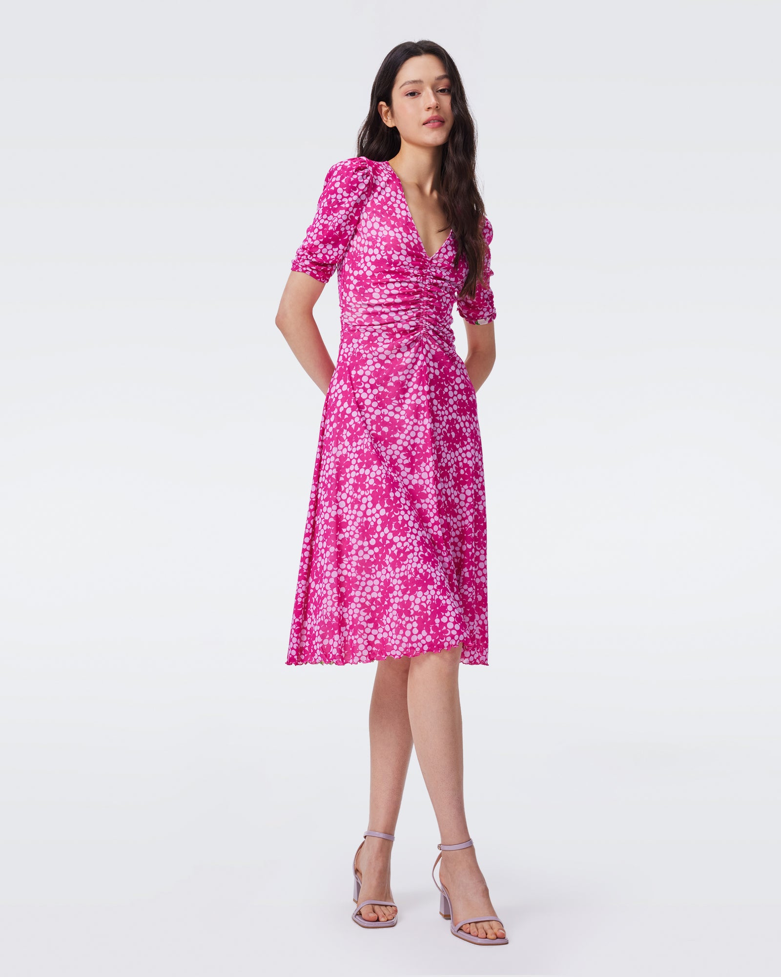 DVF KOREN REVERSIBLE DRESS