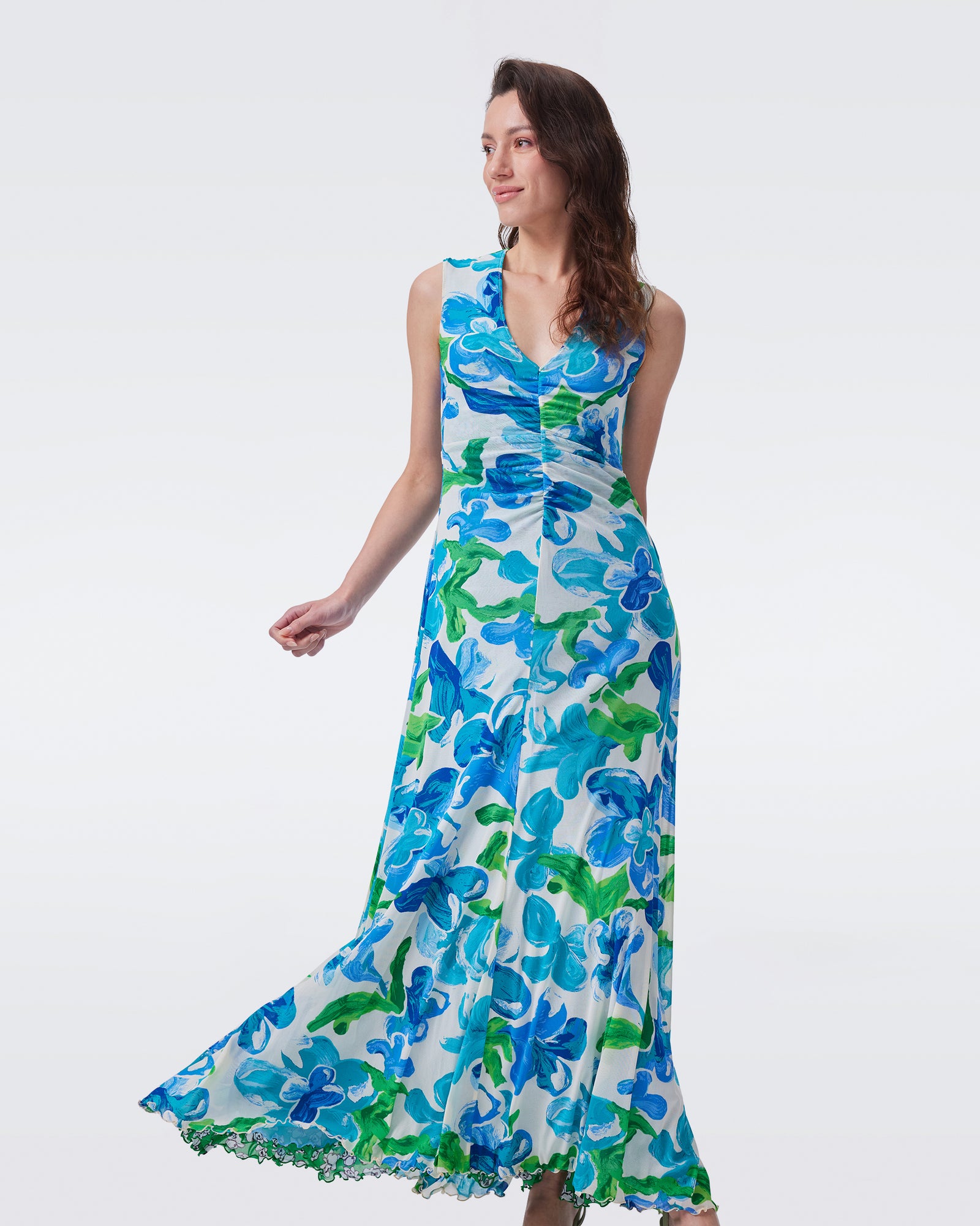 DVF SOLVEIGH REVERSIBLE DRESS