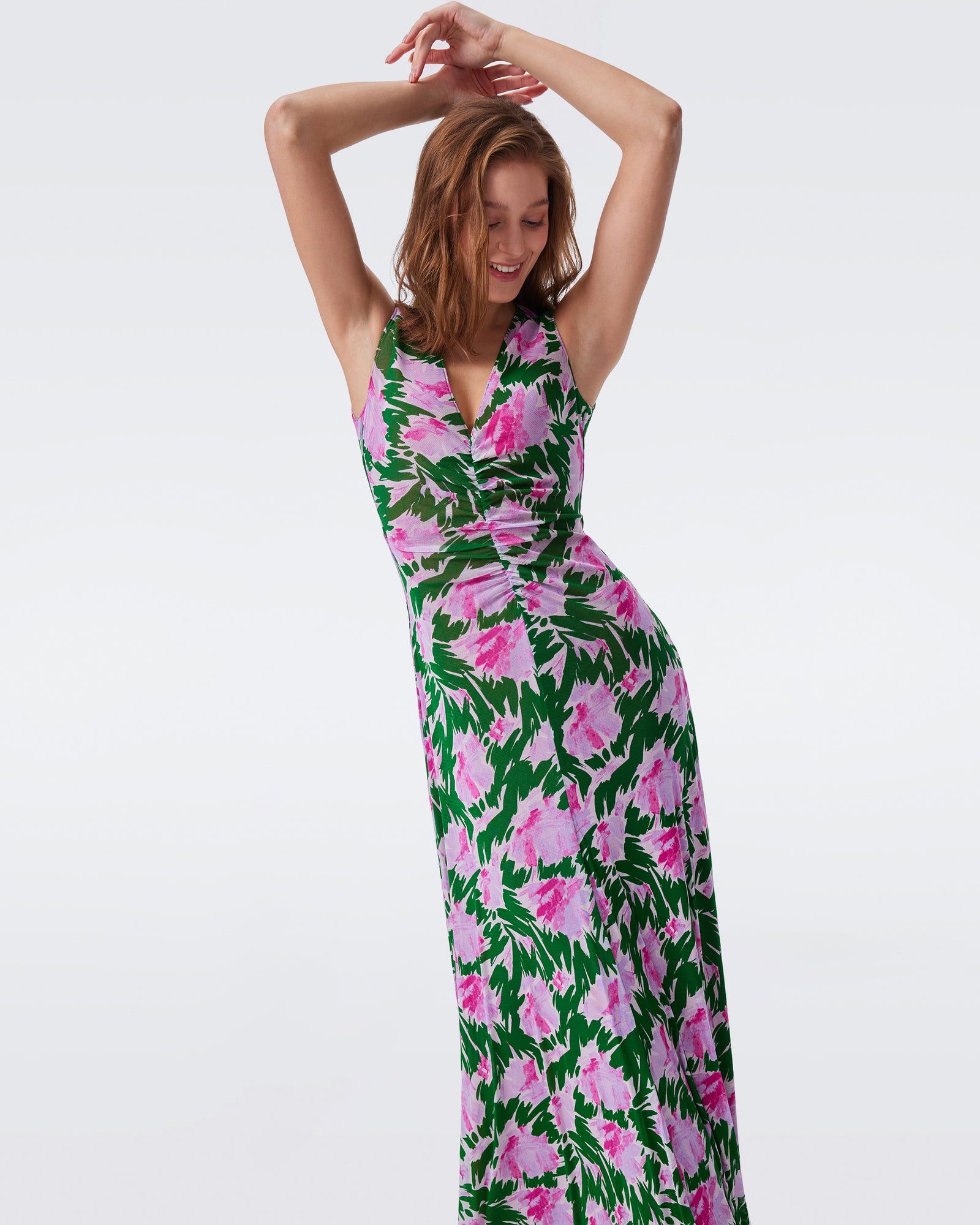 DVF SOLVEIGH REVERSIBLE DRESS