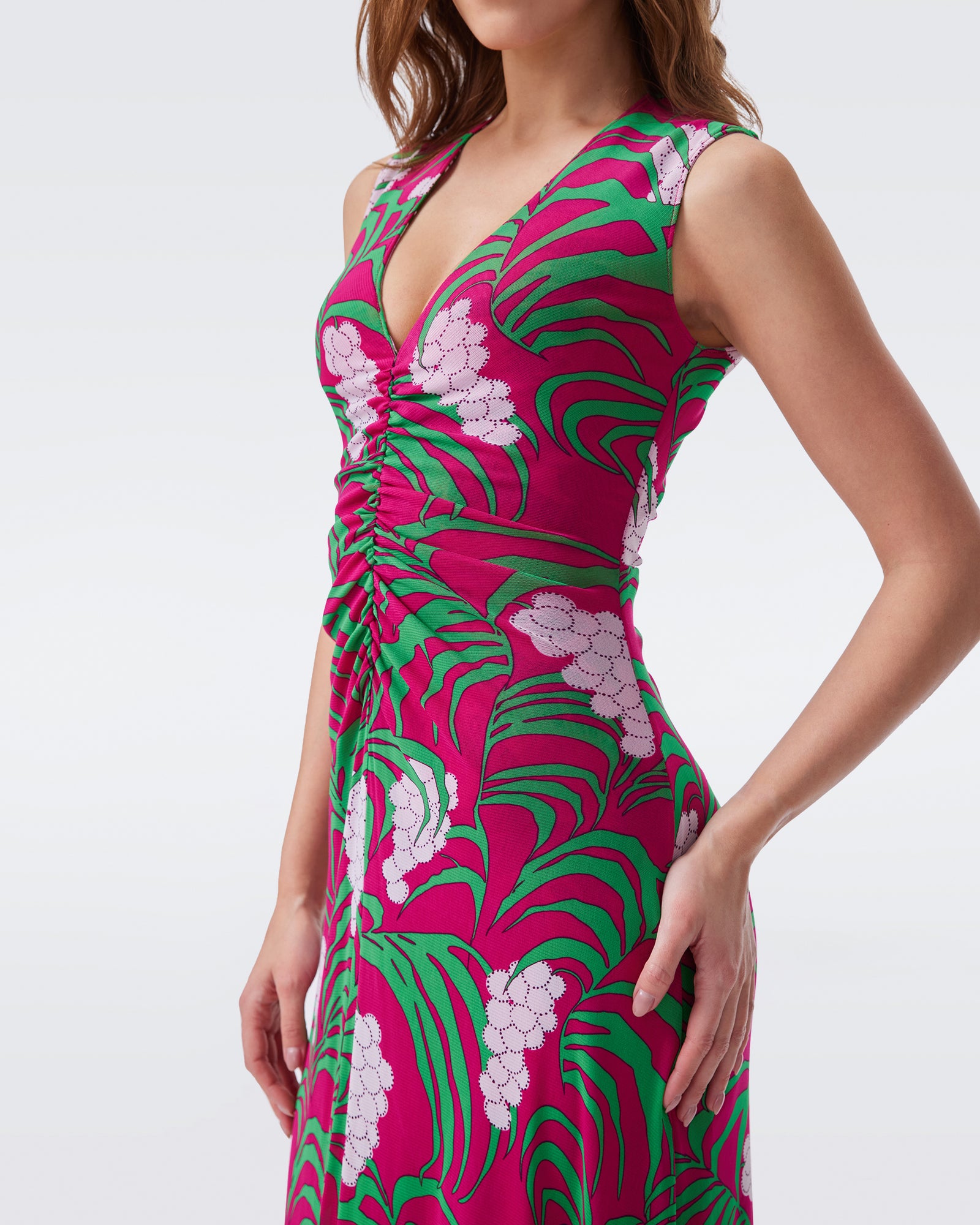 DVF SOLVEIGH REVERSIBLE DRESS