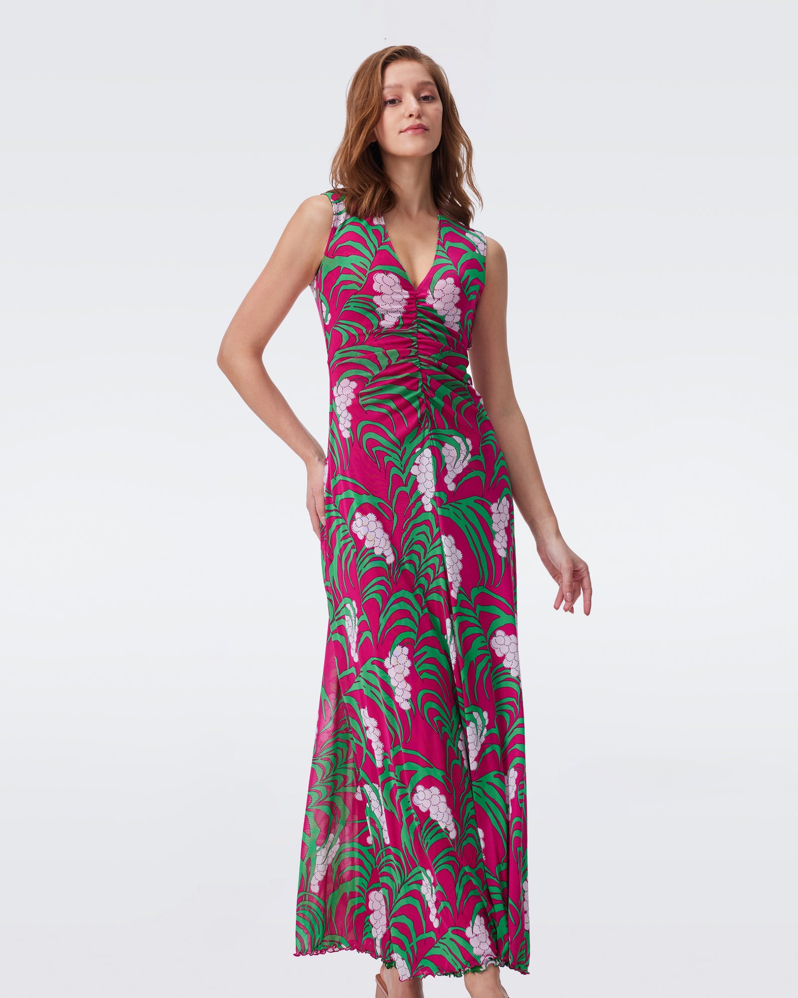 DVF SOLVEIGH REVERSIBLE DRESS