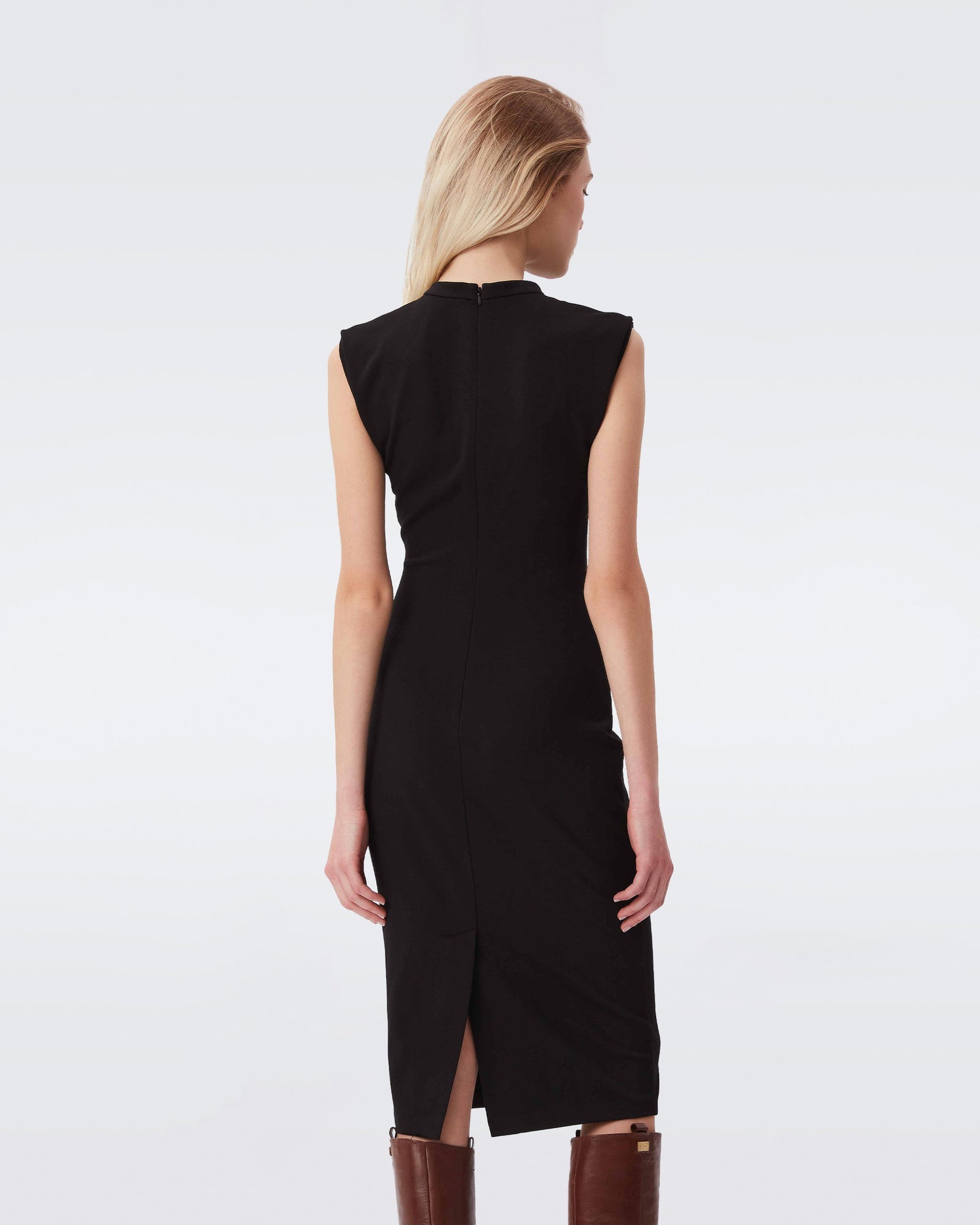 Darrius Sleeveless Jersey Dress