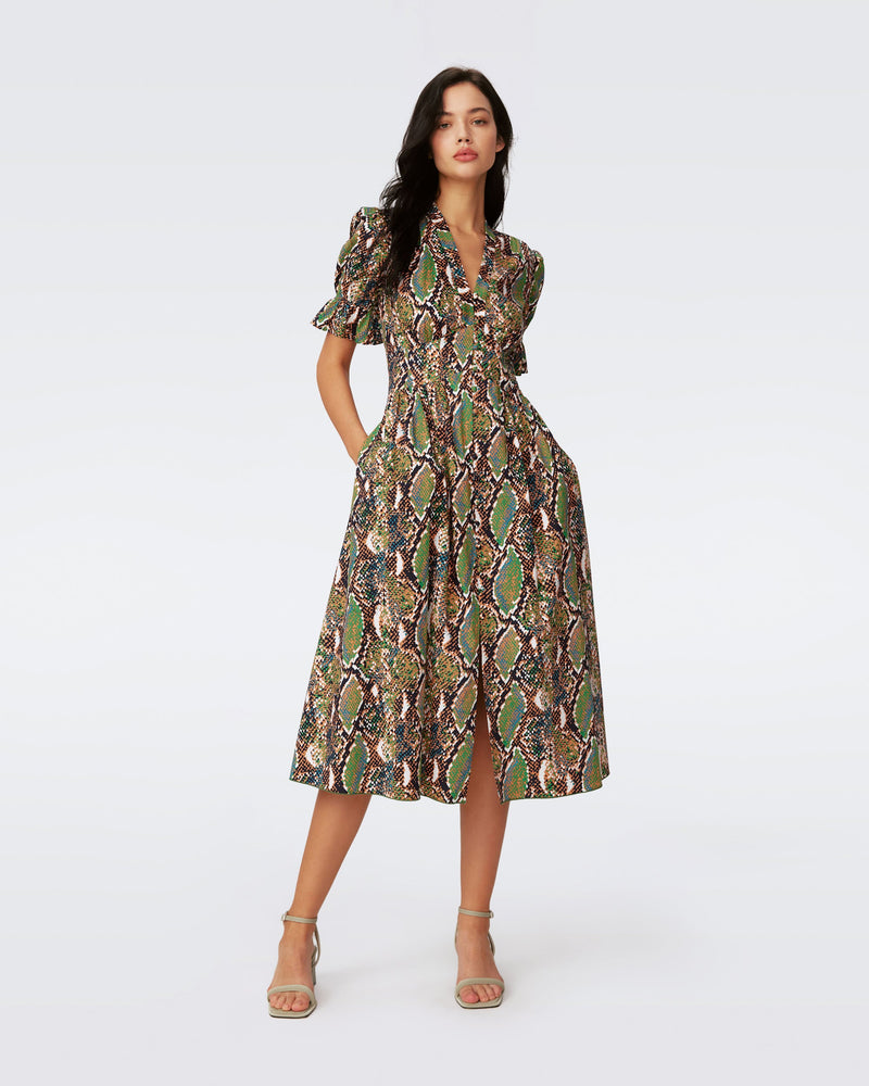 Erica Cotton Midi Dress