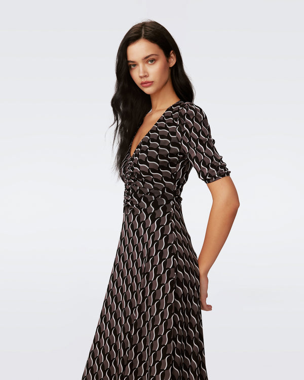 Koren Reversible Midi Mesh Dress