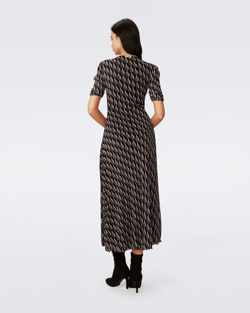 Koren Reversible Midi Mesh Dress