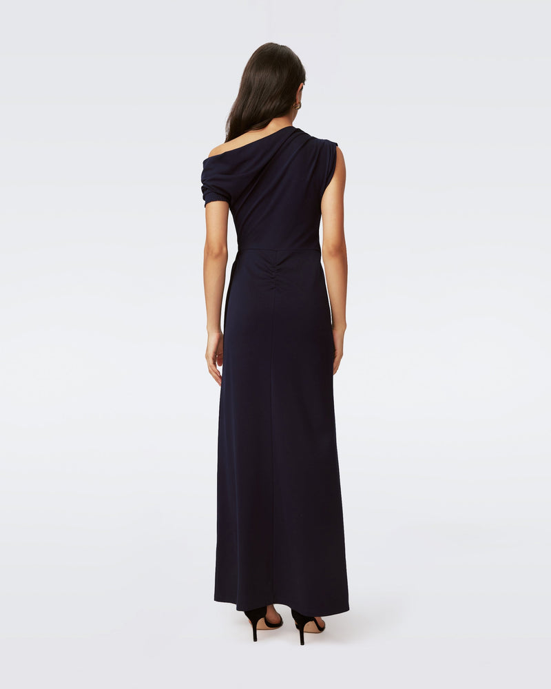 DVF AVI DRESS in MIDNIGHT