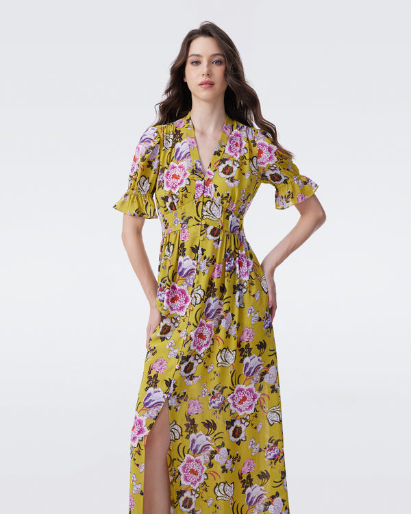 DVF ERICA LONG DRESS