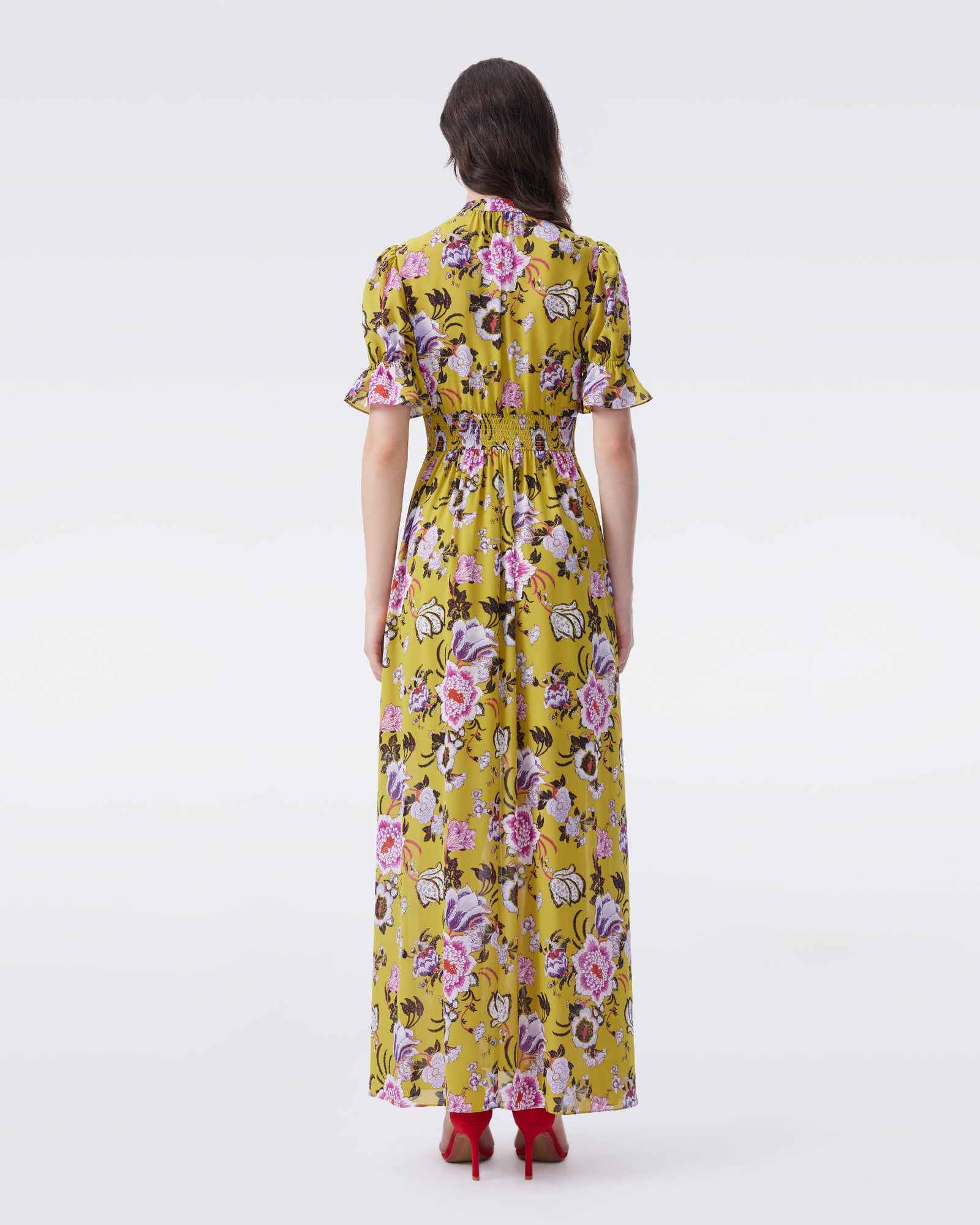 DVF ERICA LONG DRESS