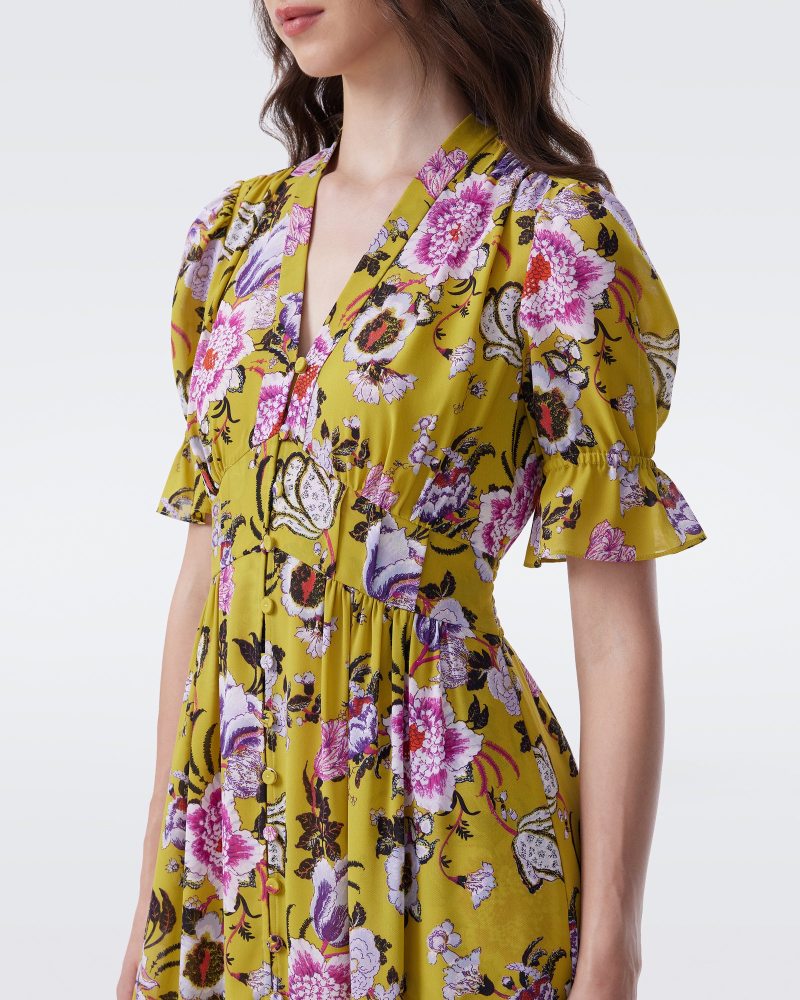 DVF ERICA LONG DRESS