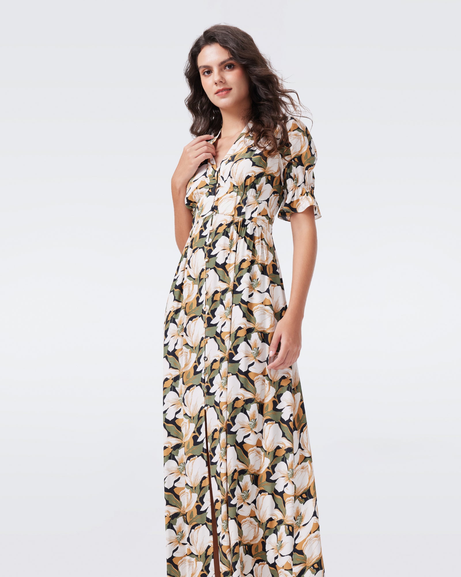 DVF ERICA LONG DRESS