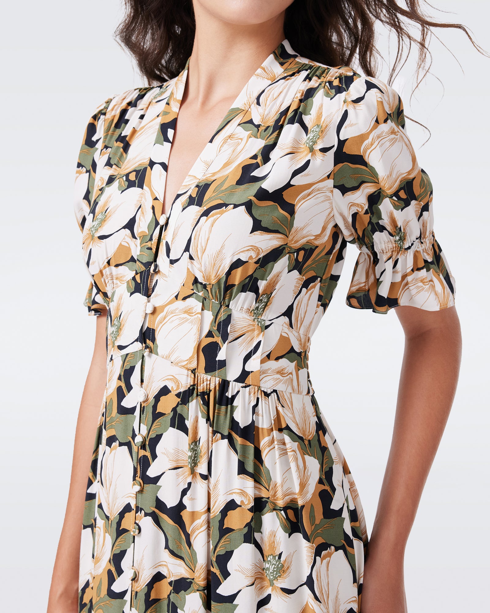 DVF ERICA LONG DRESS