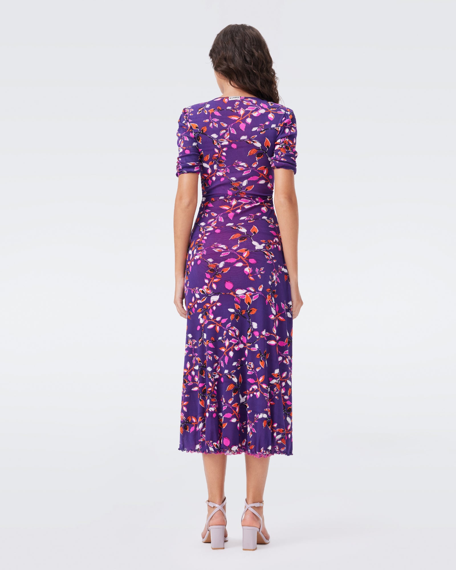 DVF KOREN REVERSIBLE MIDI DRESS