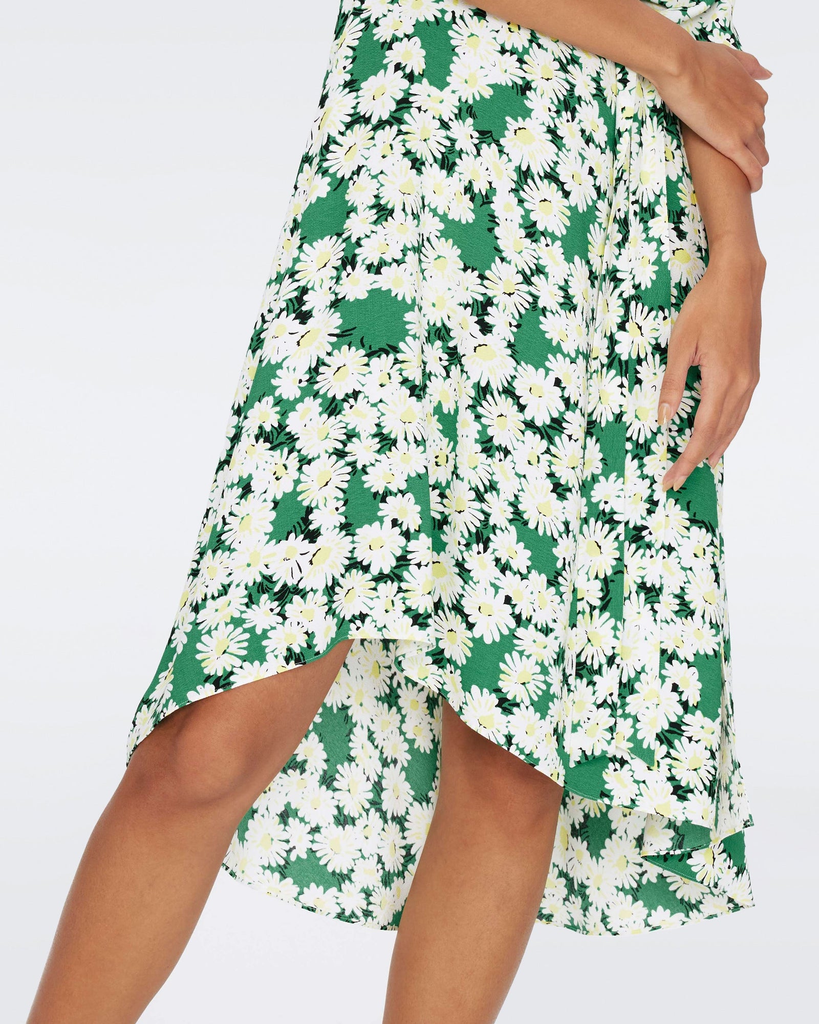 Eloise Faux Wrap Midi Dress