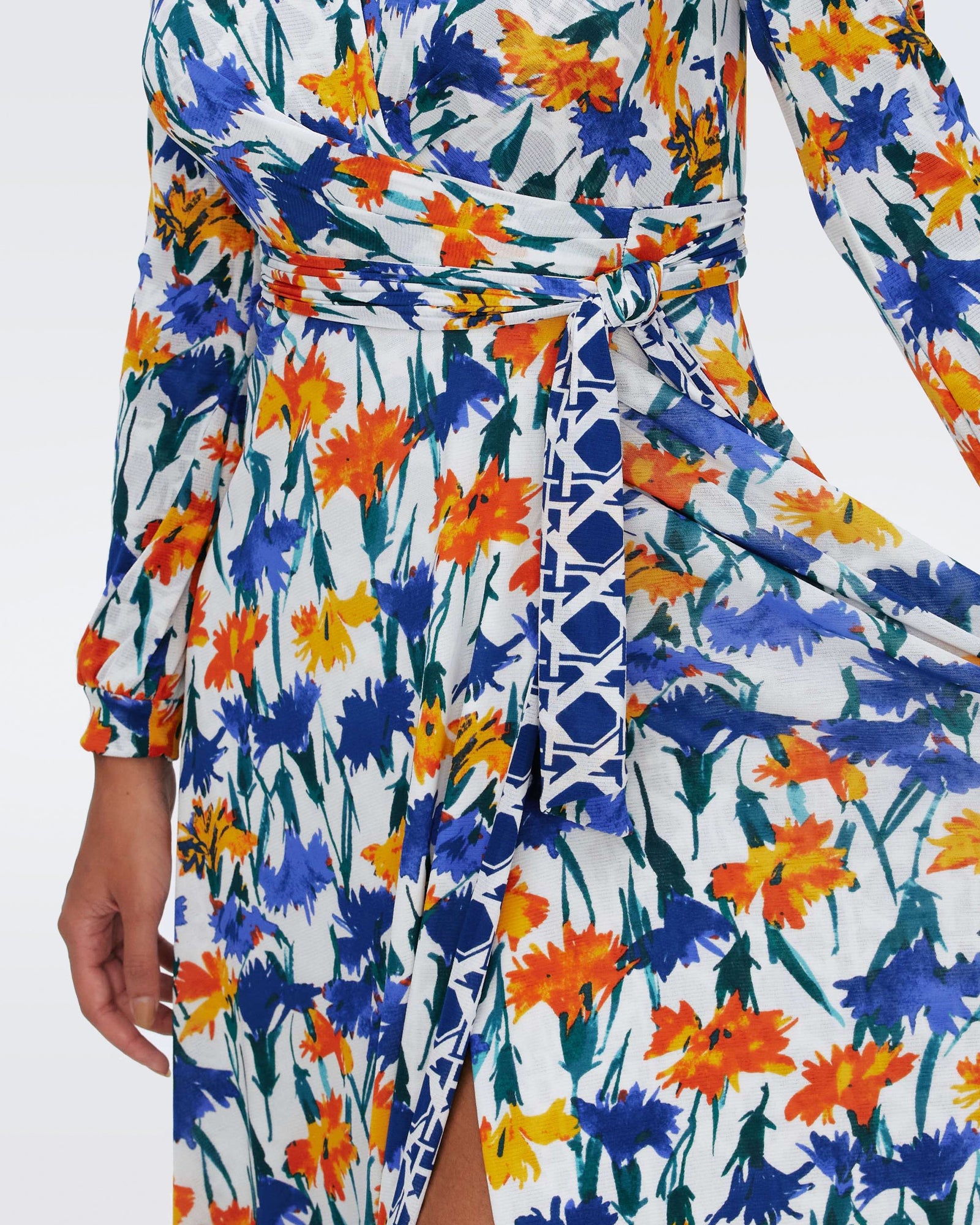 Phoenix Reversible Mesh Wrap Dress