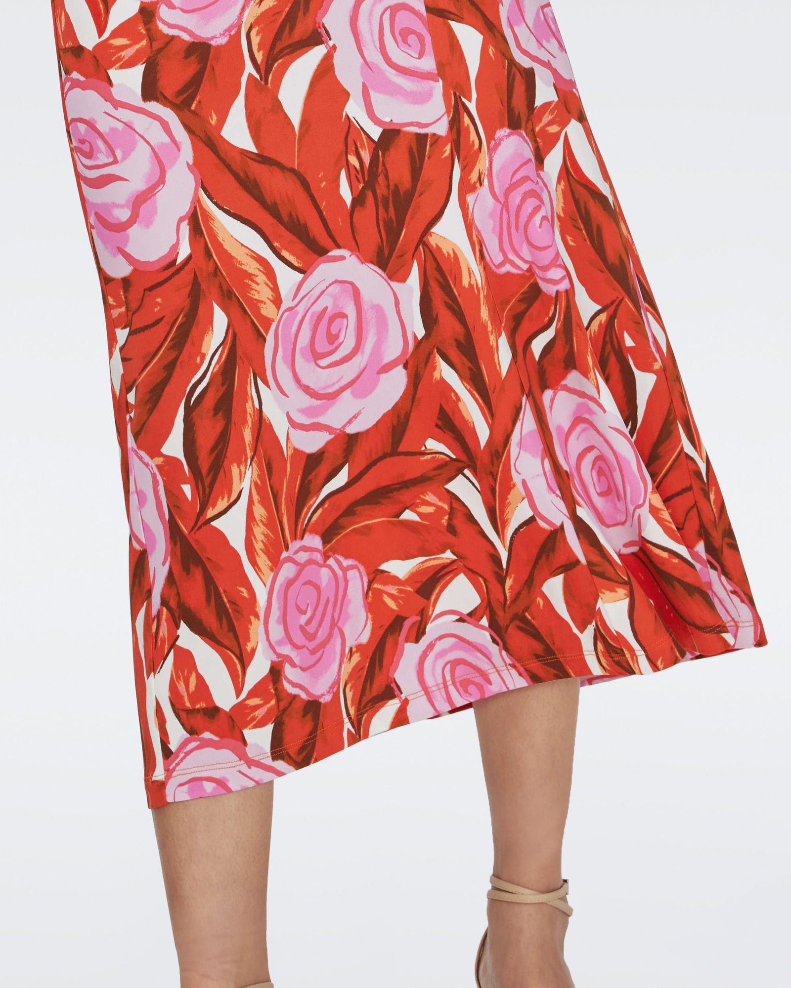 Zetna Faux Wrap Dress