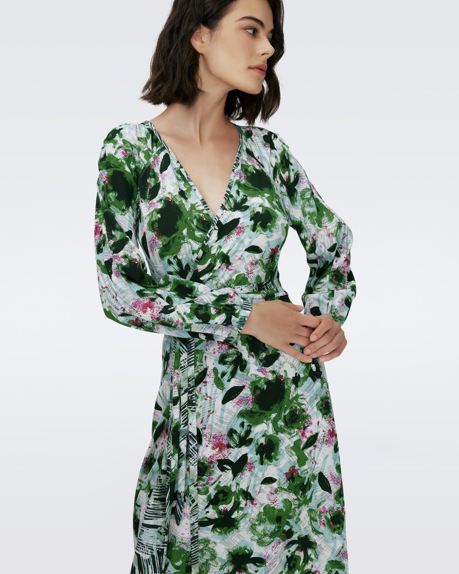 Leo Reversible Wrap Dress