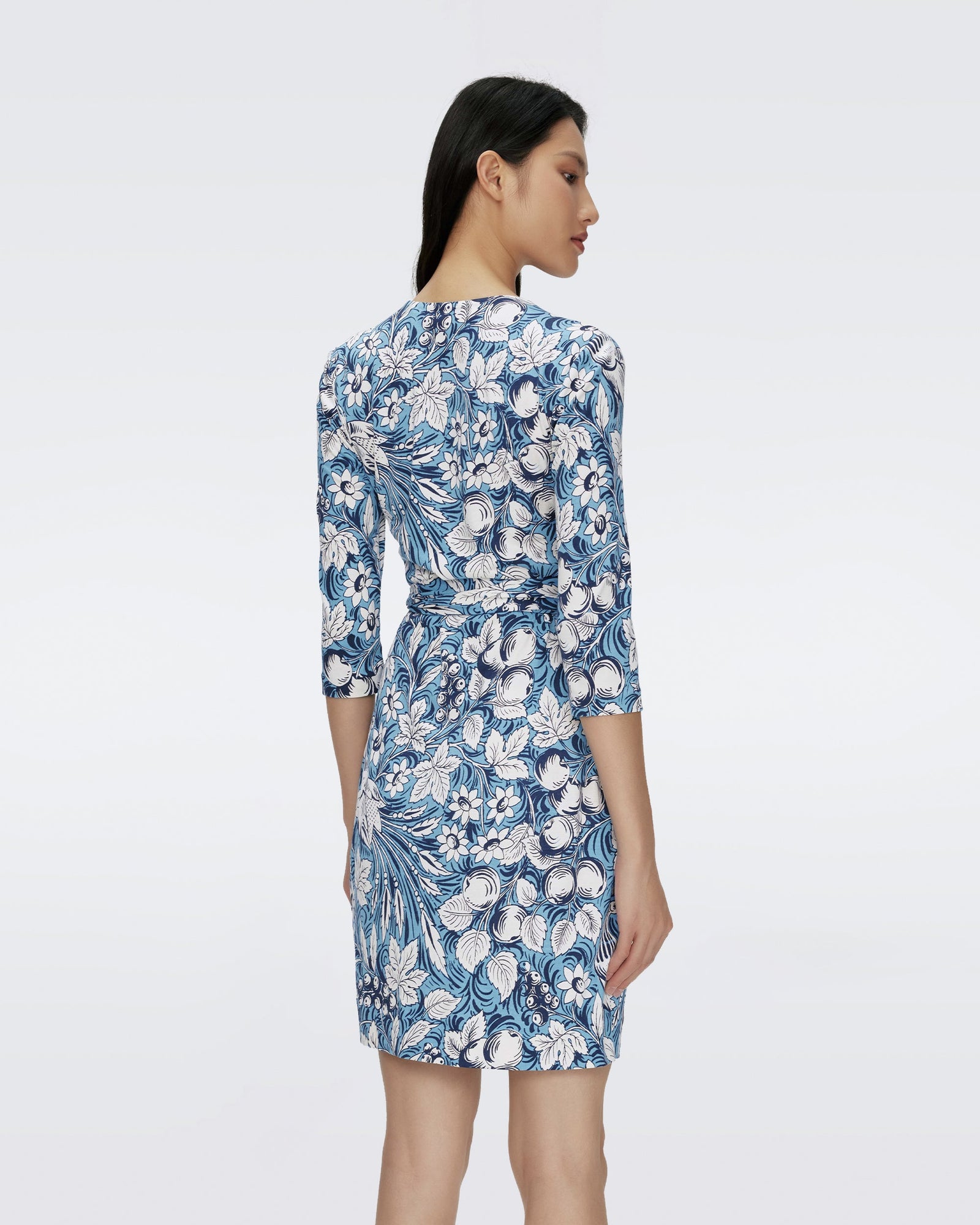 Julian Silk Jersey Wrap Dress