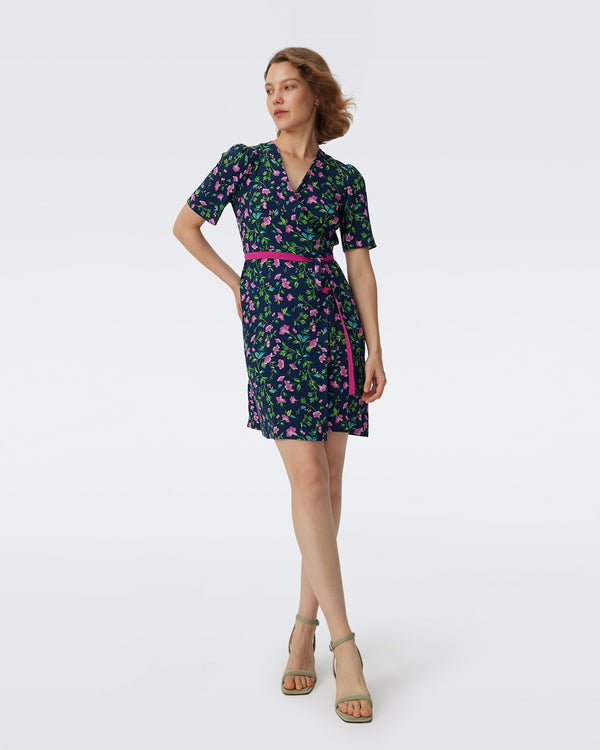 DVF EMILIA MINI DRESS