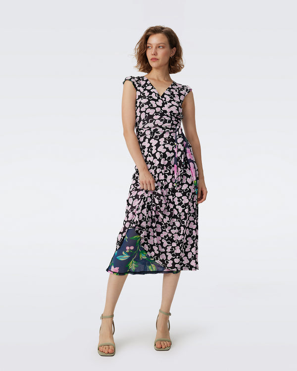 DVF CHRIS REVERSIBLE DRESS