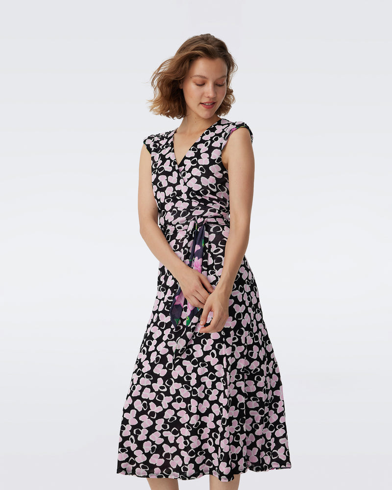 DVF CHRIS REVERSIBLE DRESS