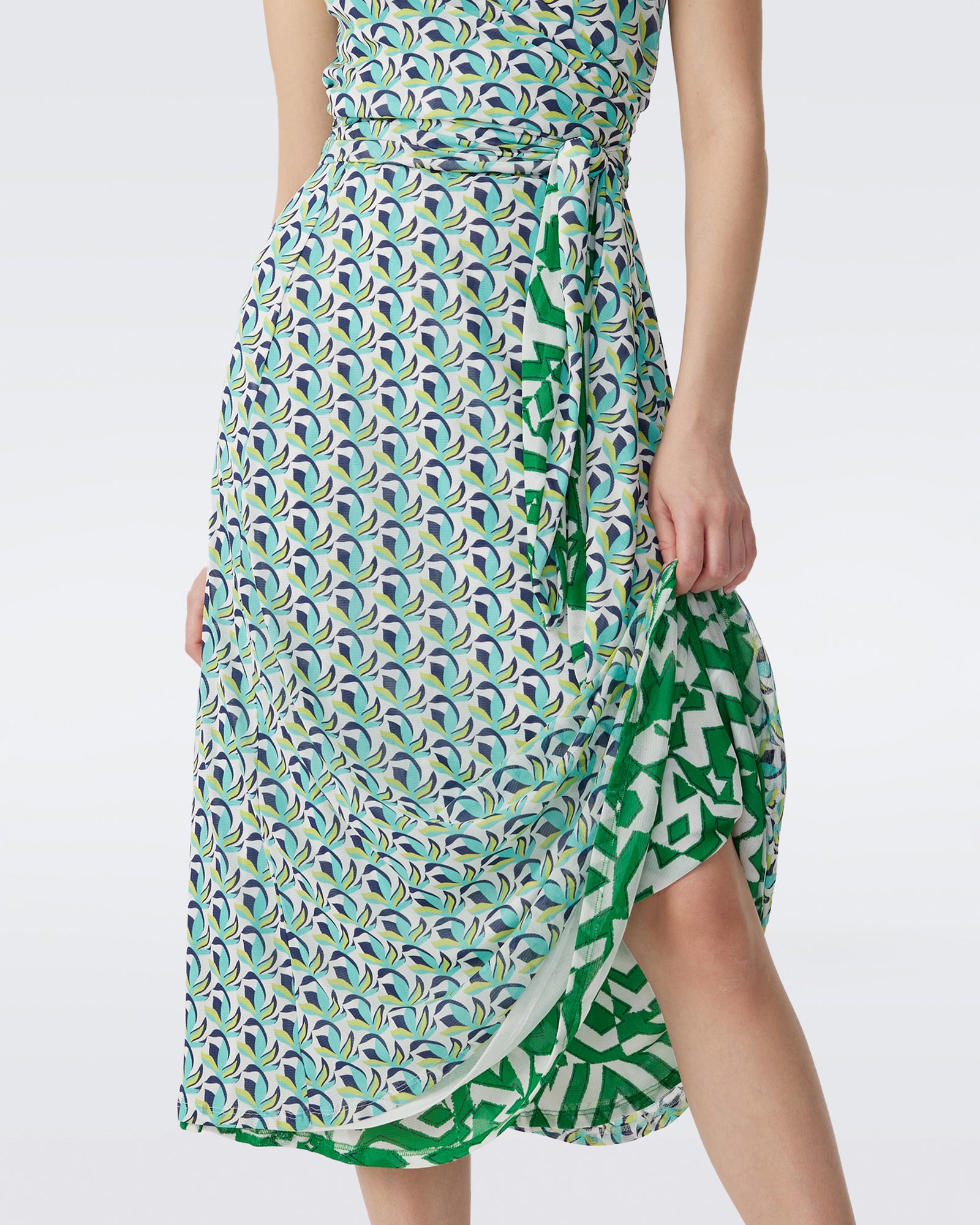 DVF CHRIS REVERSIBLE DRESS