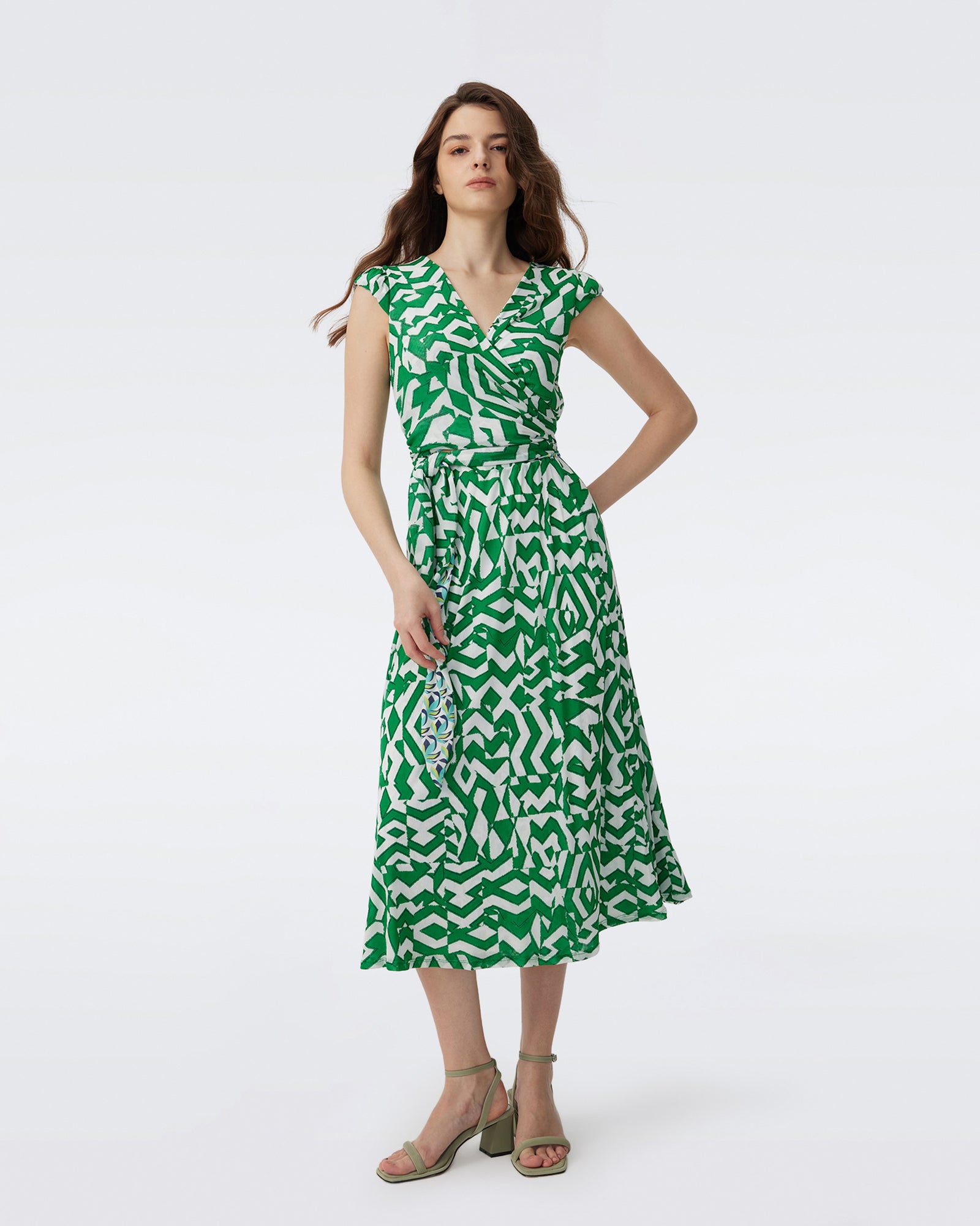 DVF CHRIS REVERSIBLE DRESS