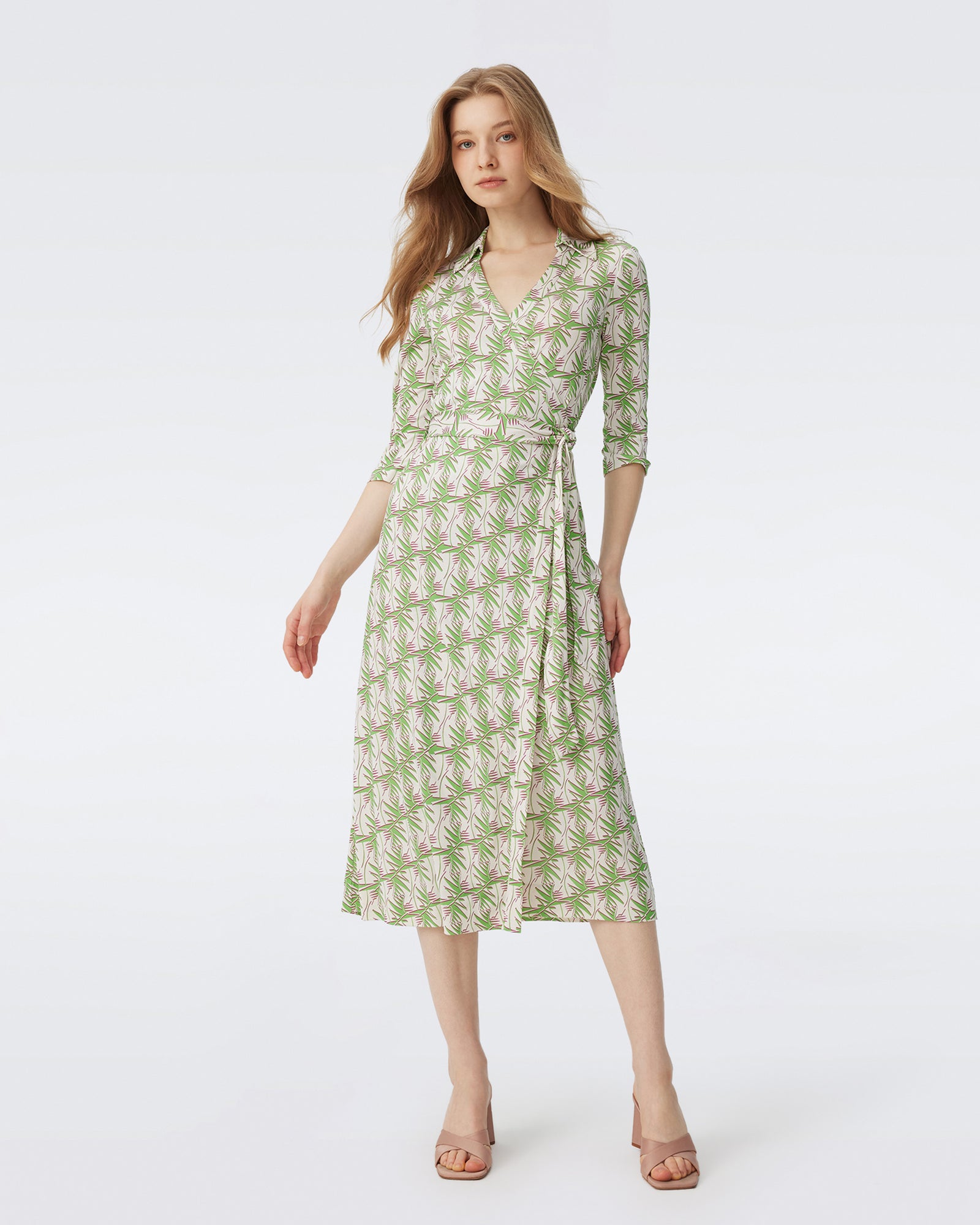 DVF ABIGAIL MIDI DRESS