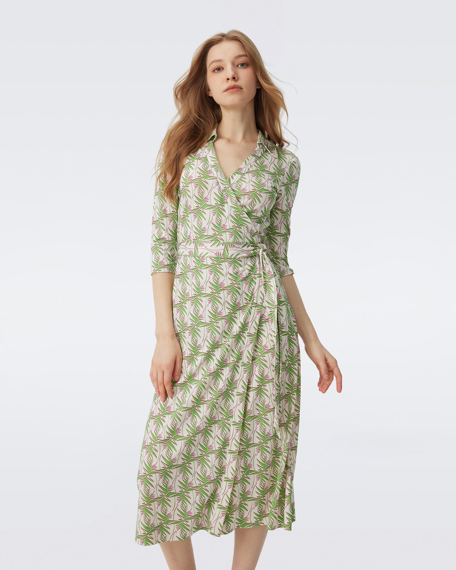 DVF ABIGAIL MIDI DRESS