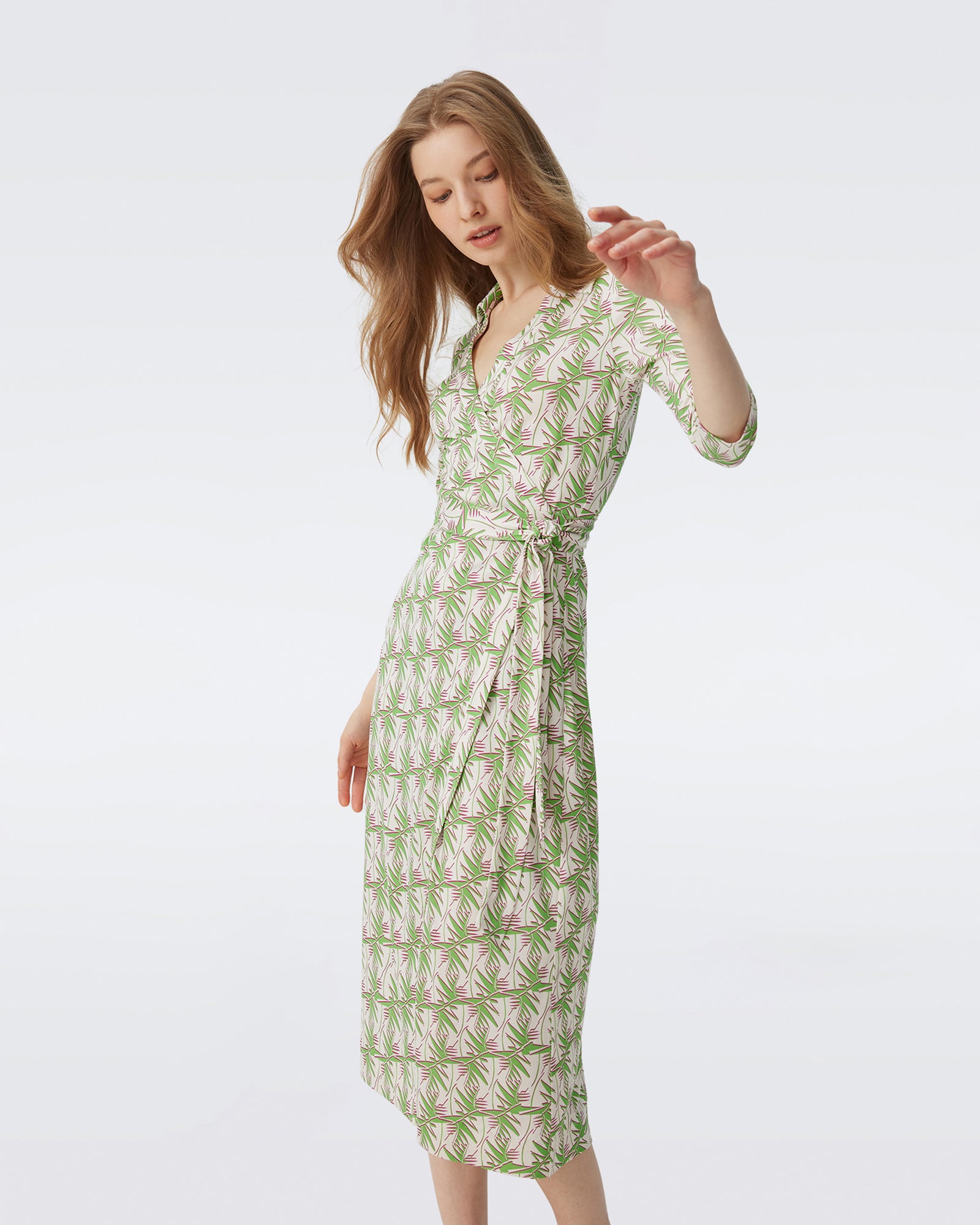 DVF ABIGAIL MIDI DRESS
