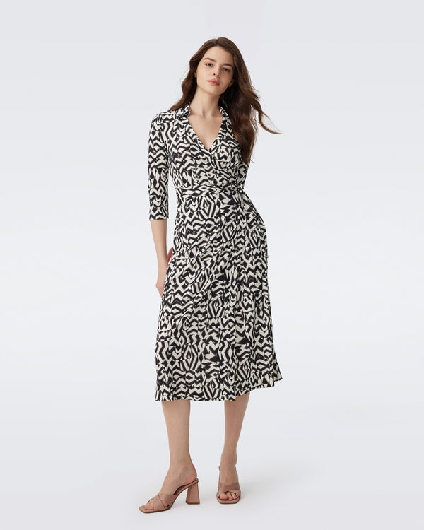 DVF ABIGAIL MIDI DRESS