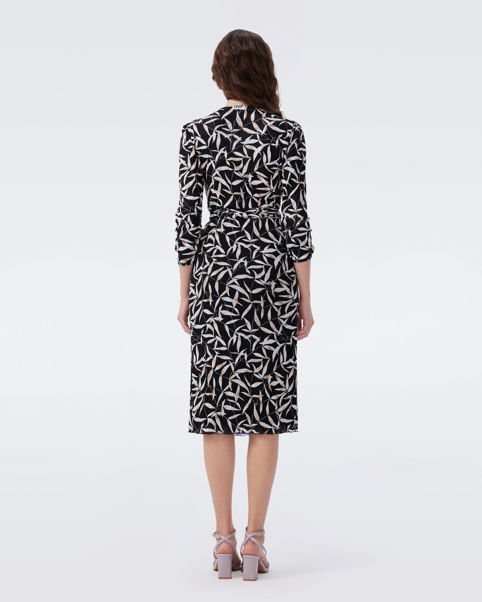 DVF BRENDAN REVERSIBLE 3/4 DRESS