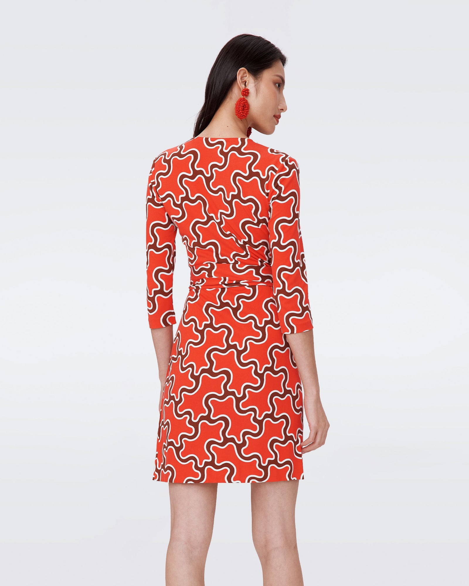 Julian Silk Jersey Wrap Dress