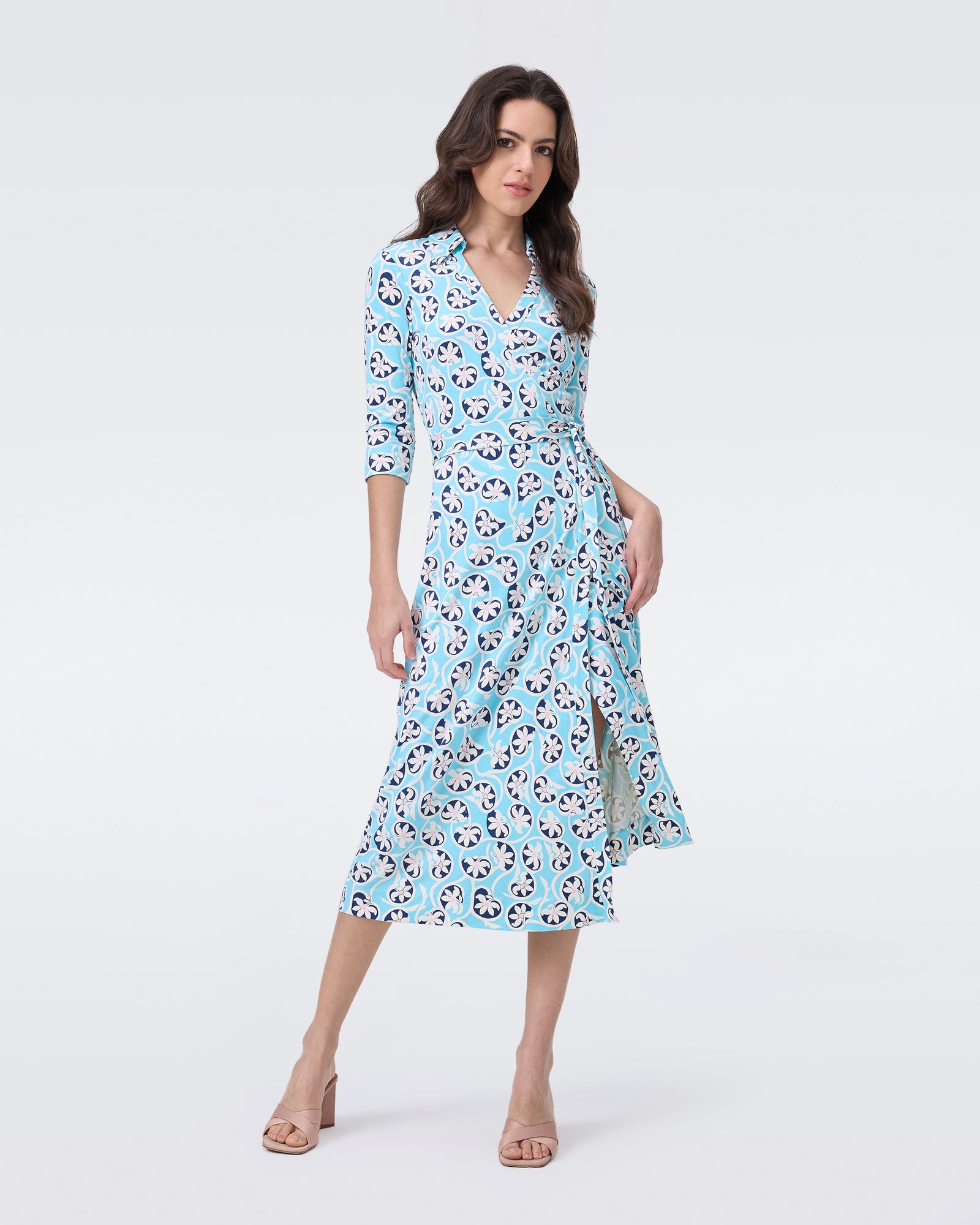 DVF ABIGAIL MIDI DRESS
