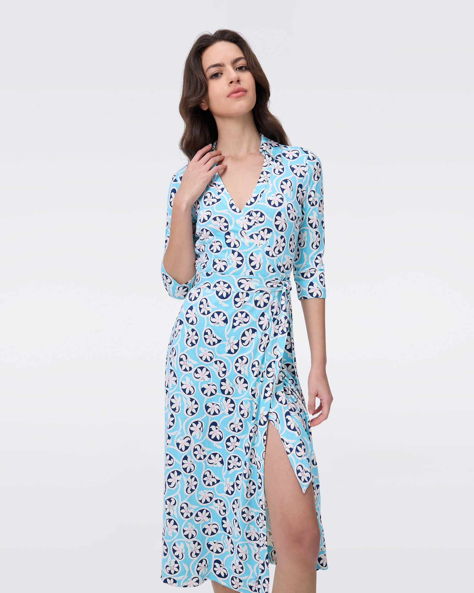 DVF ABIGAIL MIDI DRESS