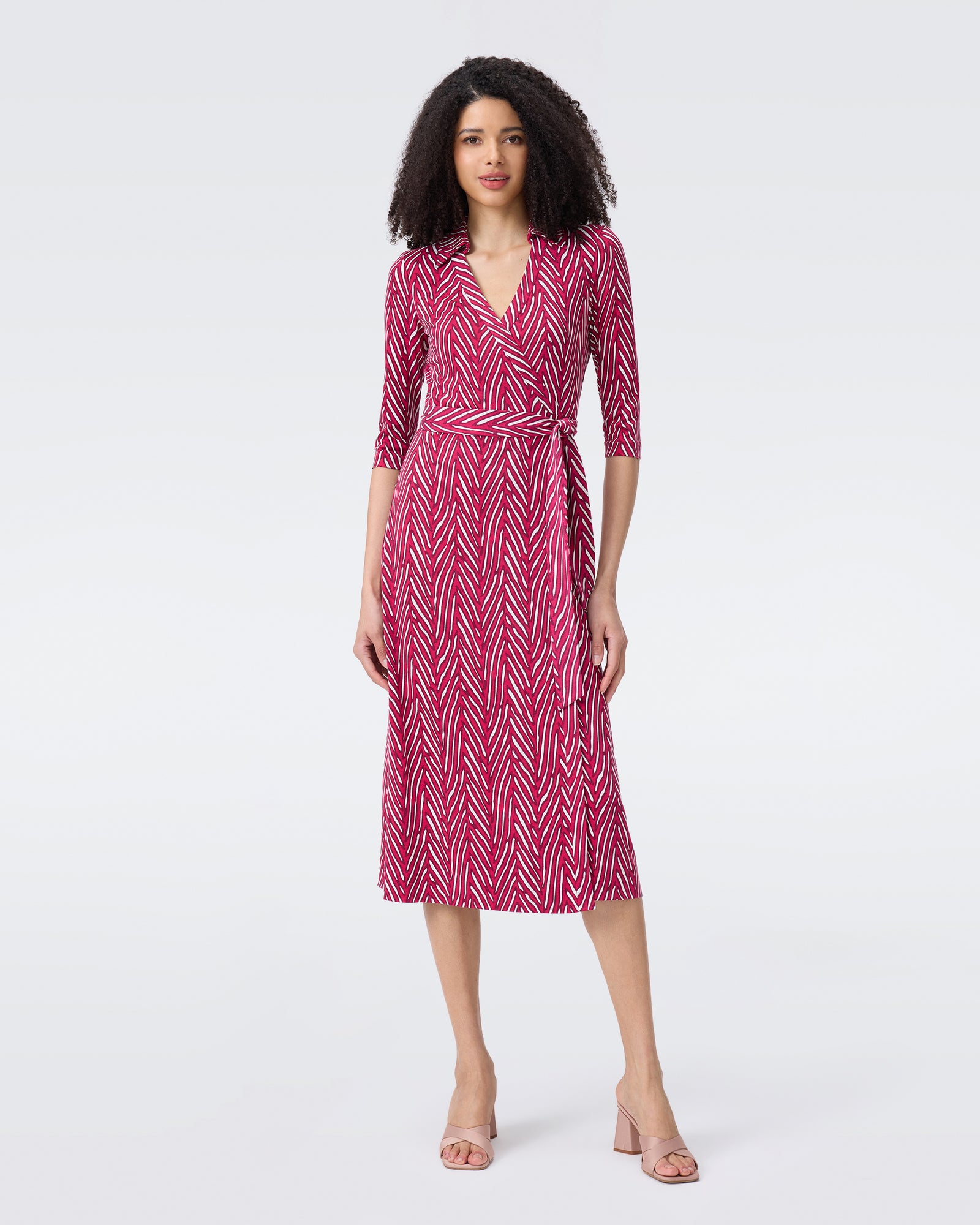 DVF ABIGAIL MIDI DRESS