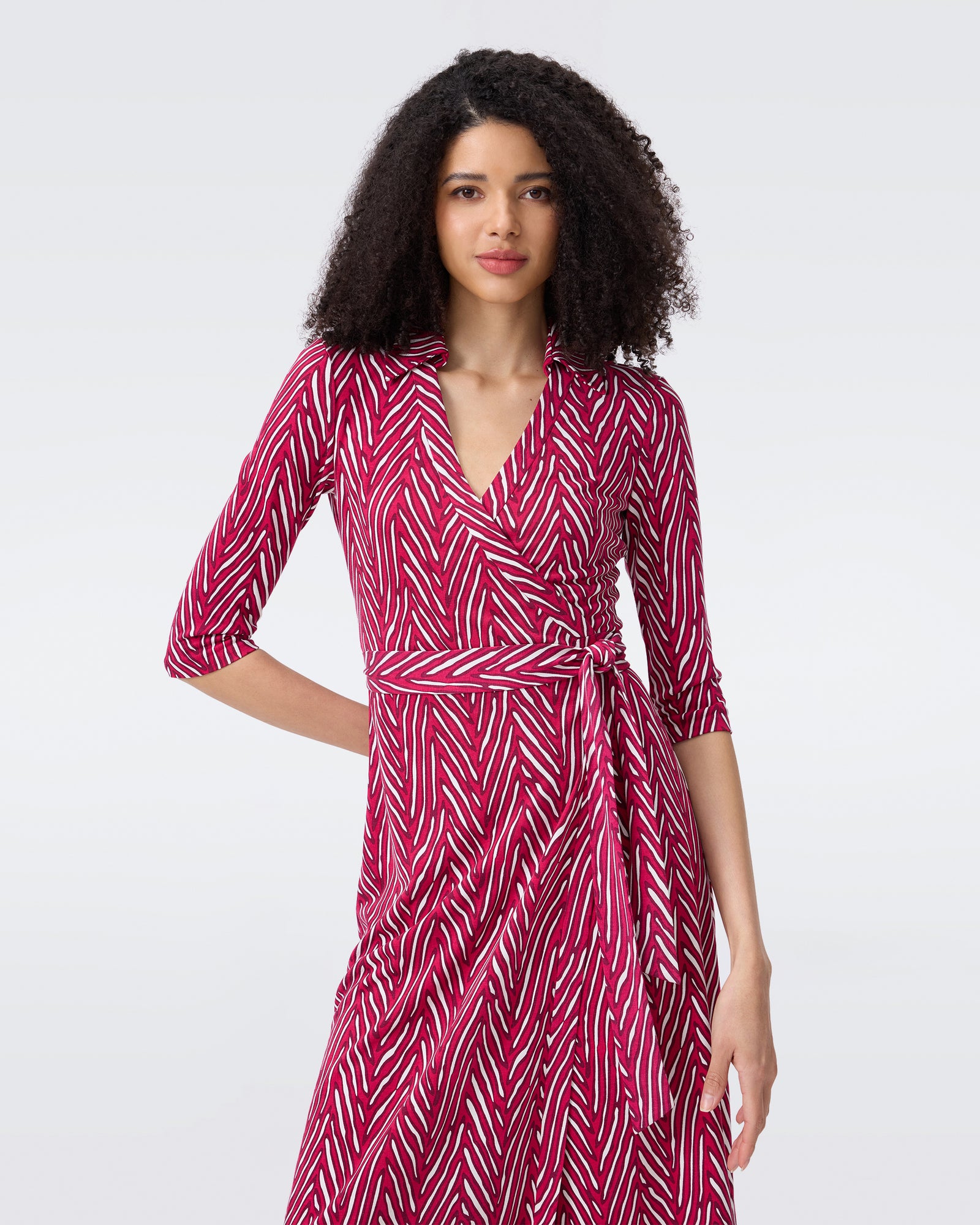 DVF ABIGAIL MIDI DRESS