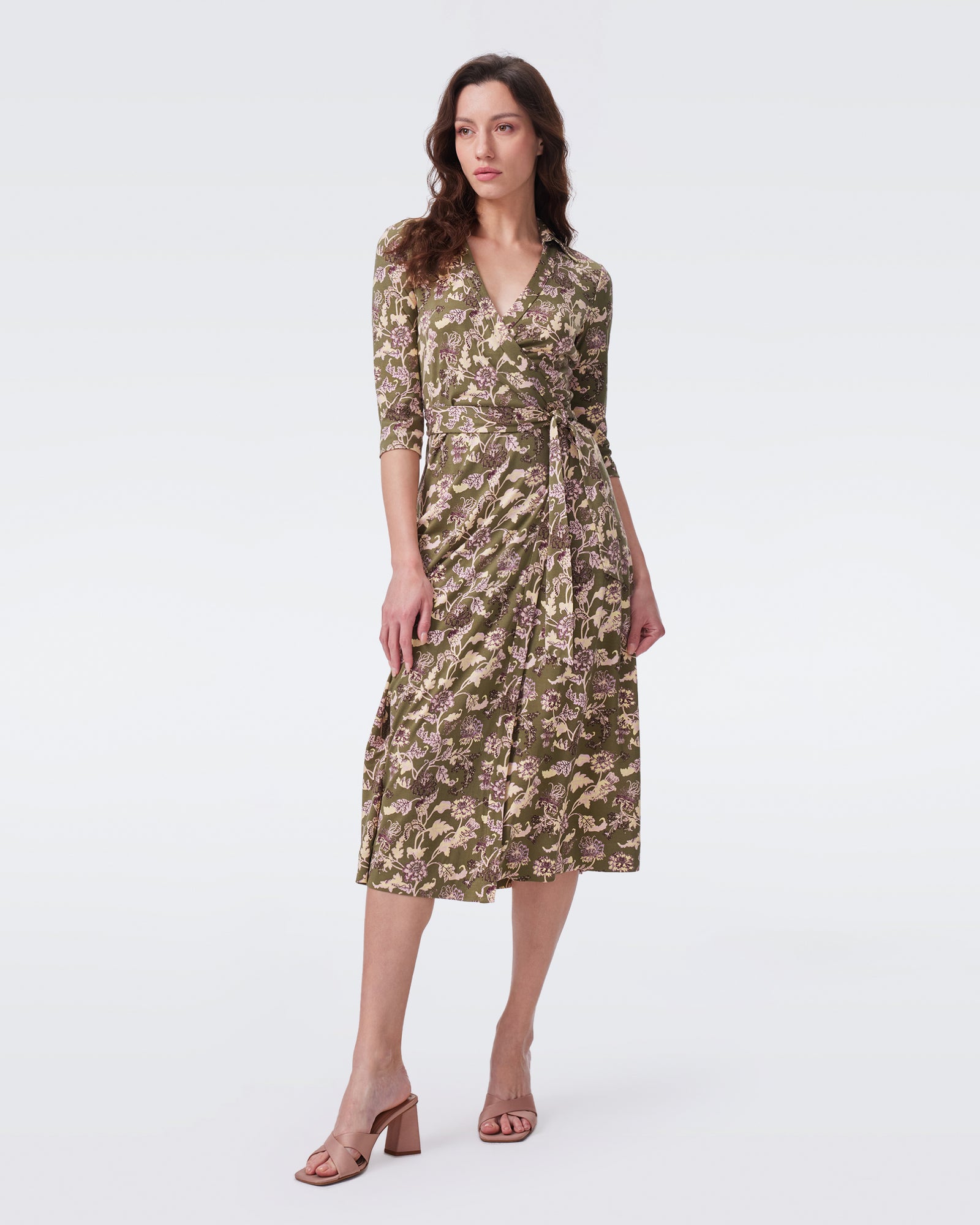 DVF ABIGAIL MIDI DRESS
