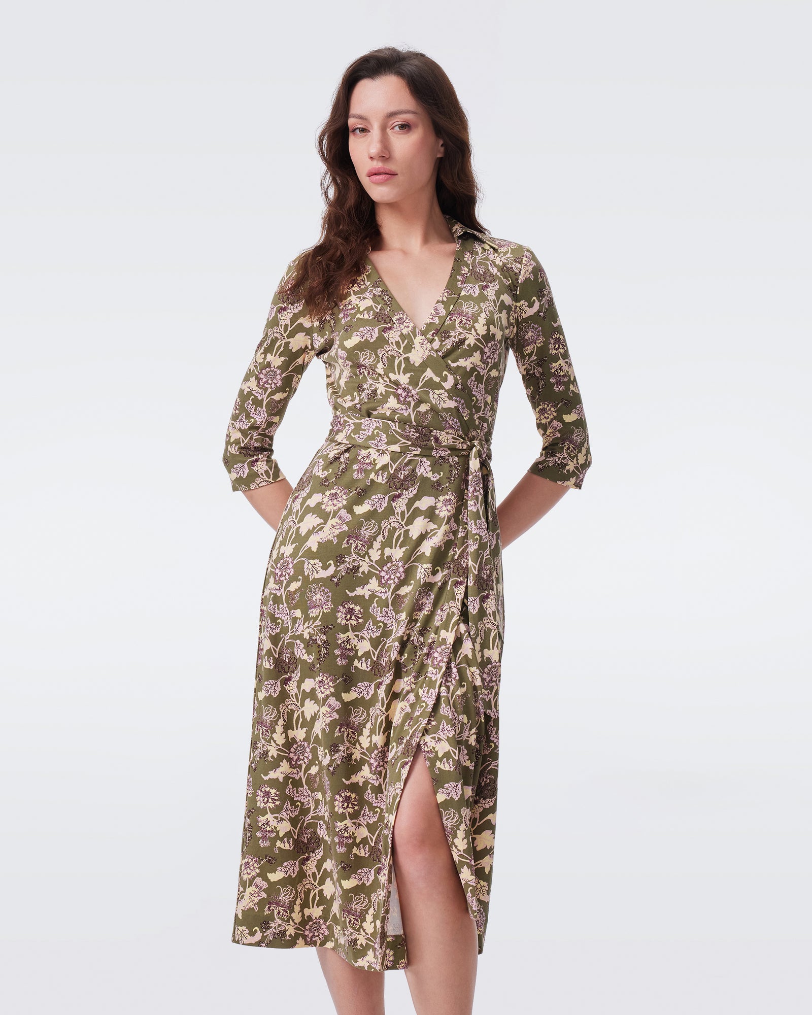 DVF ABIGAIL MIDI DRESS
