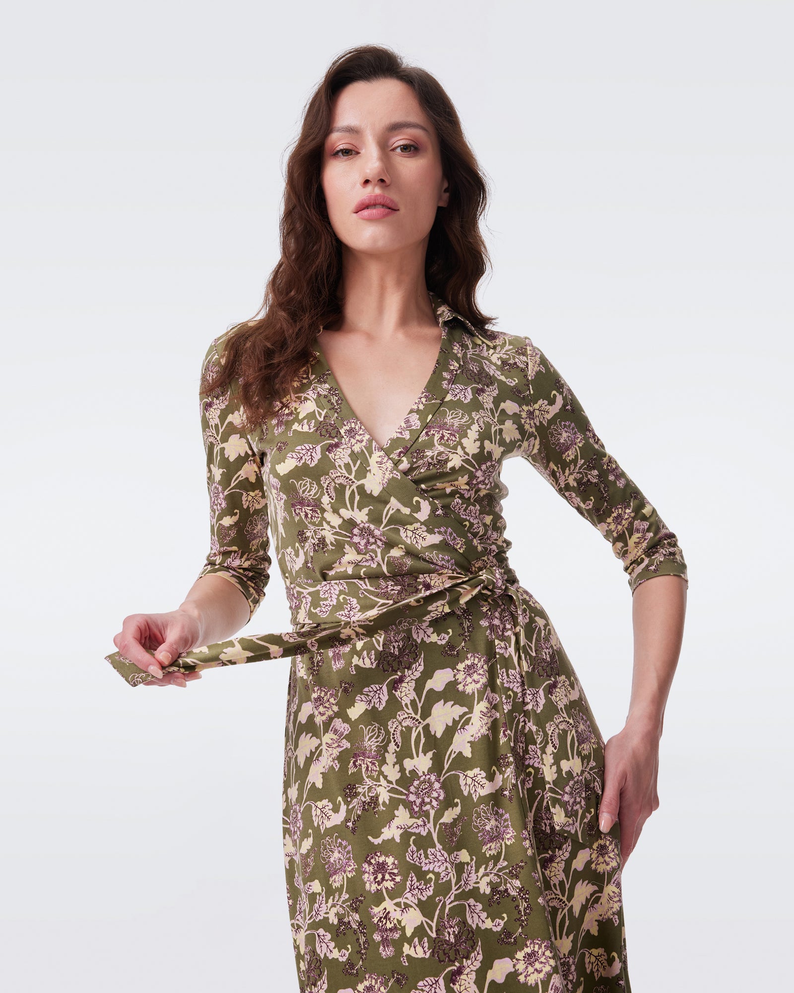 DVF ABIGAIL MIDI DRESS