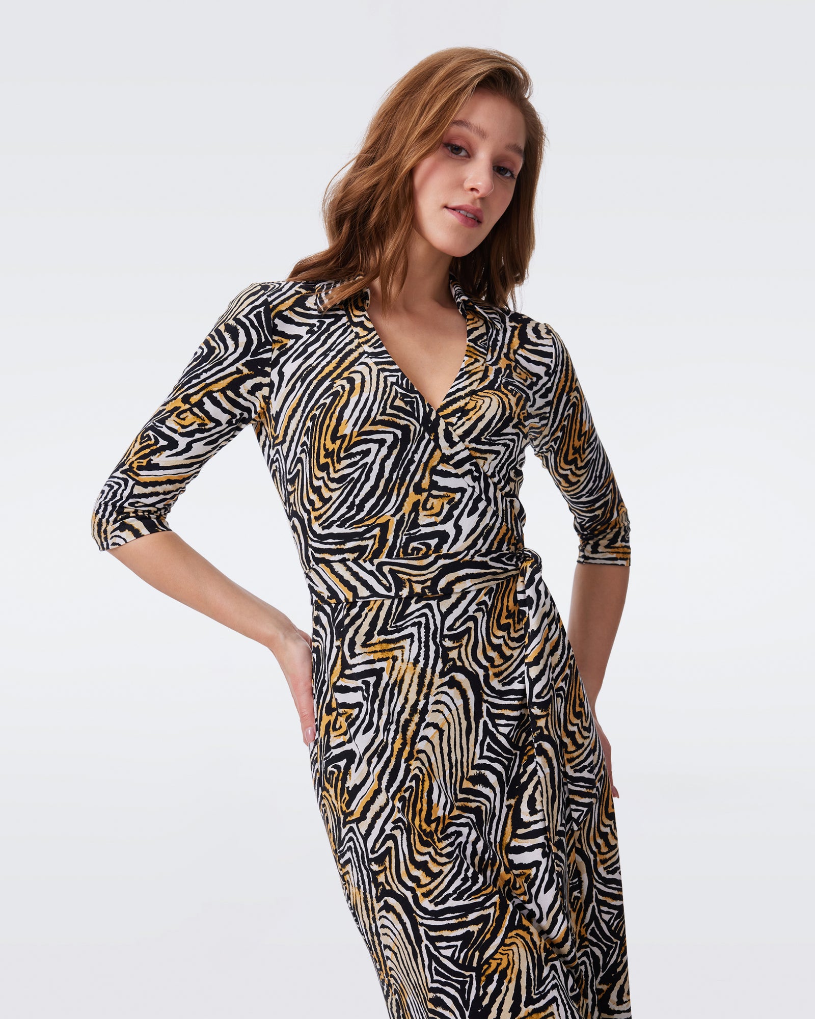DVF ABIGAIL MIDI DRESS