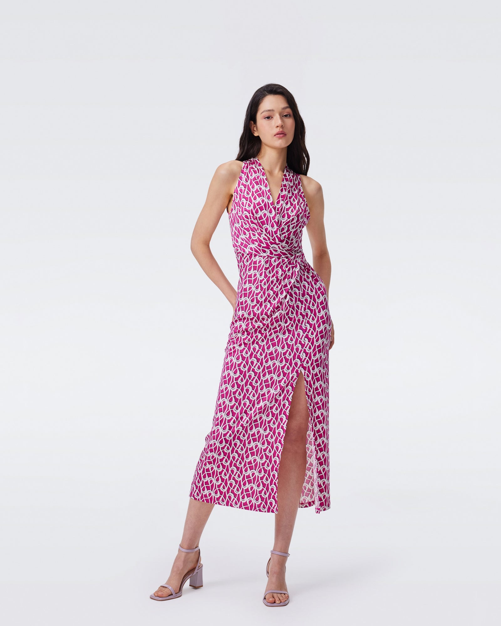 DVF CURLEY DRESS
