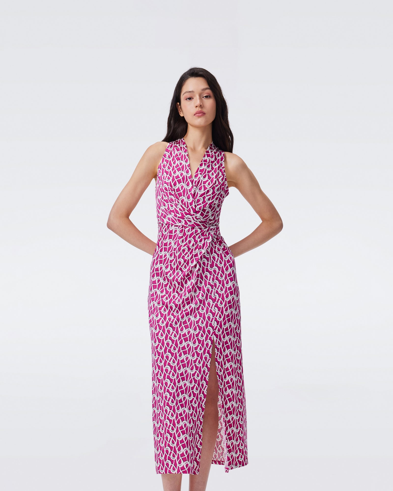 DVF CURLEY DRESS