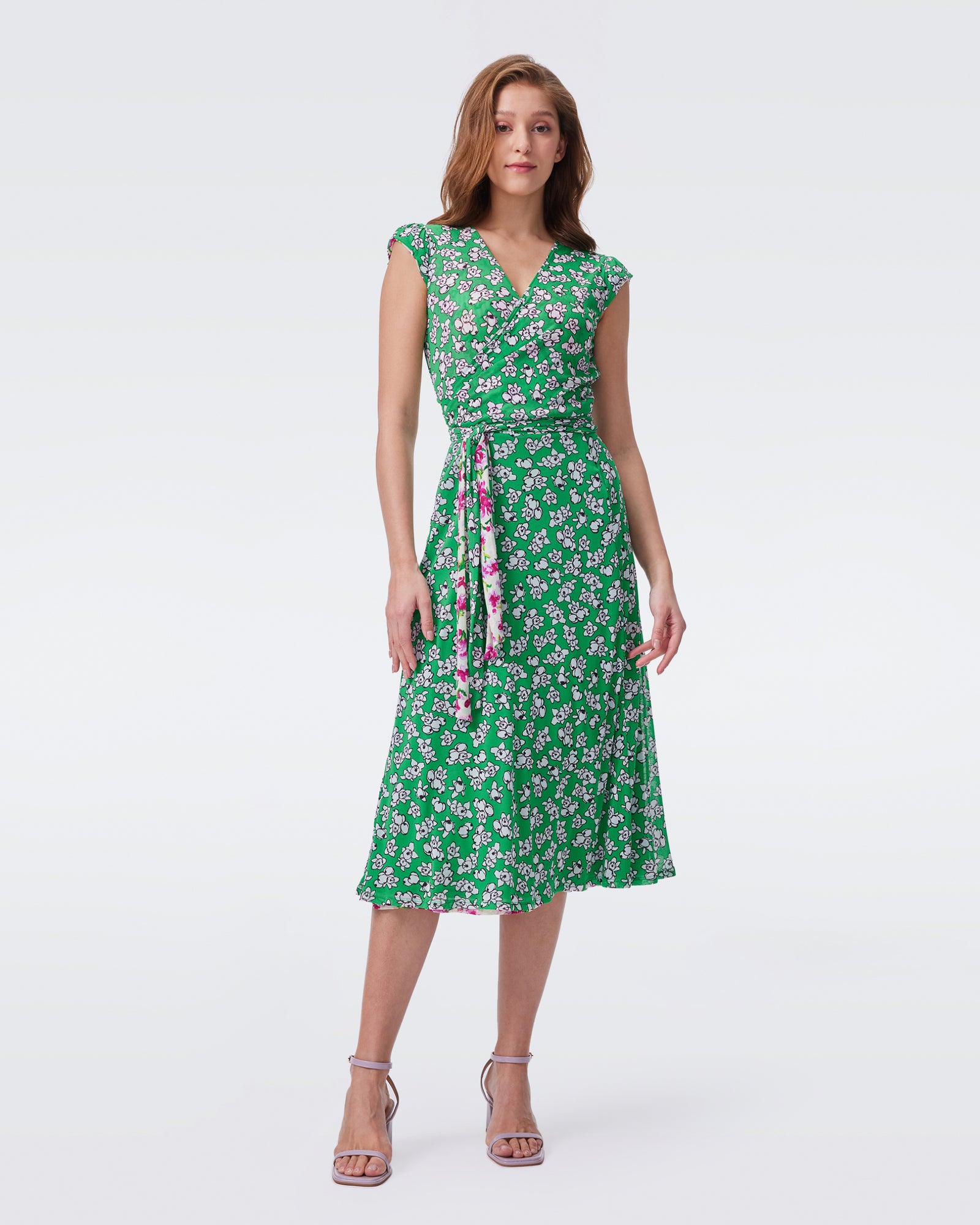 DVF CHRIS REVERSIBLE DRESS