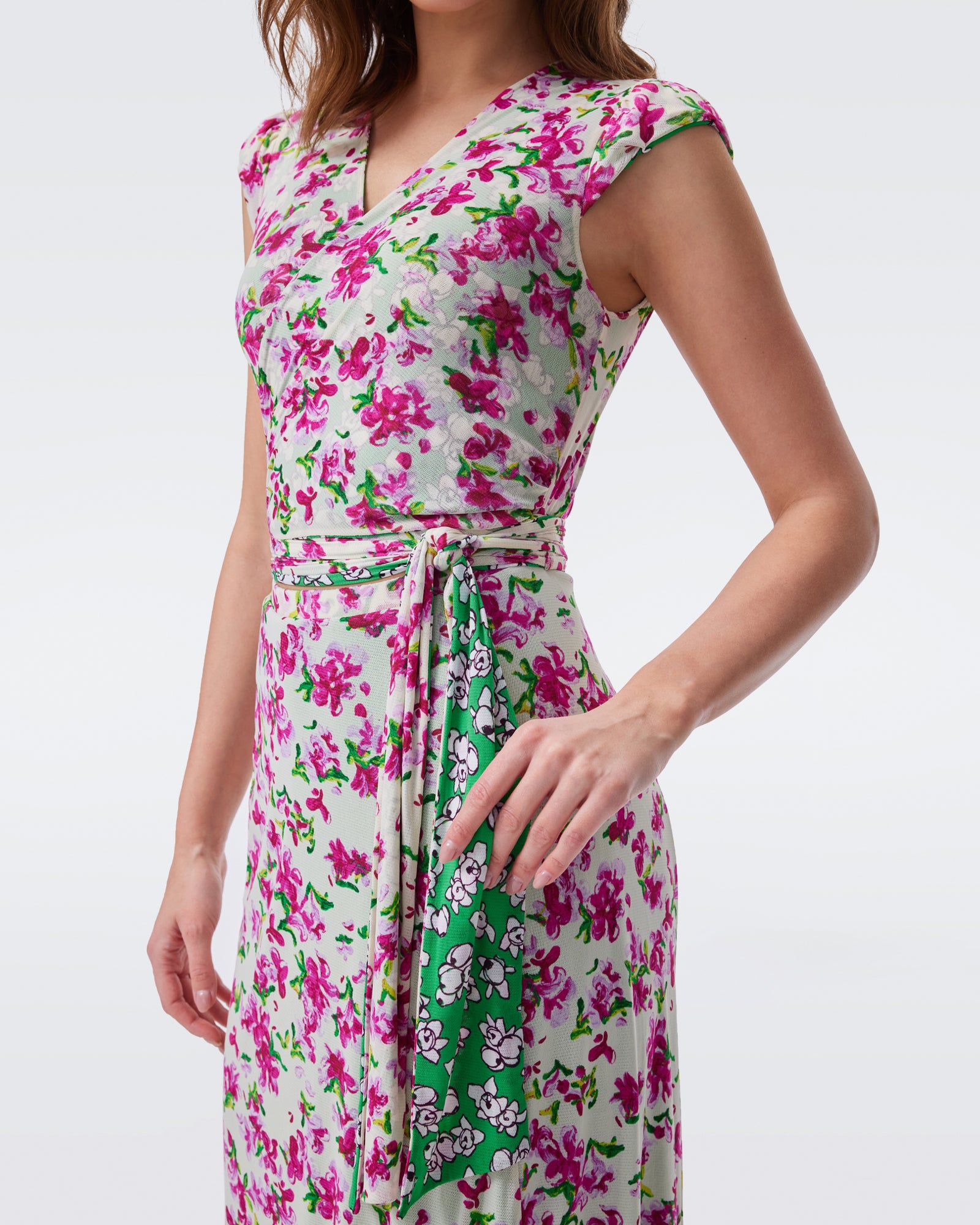 DVF CHRIS REVERSIBLE DRESS