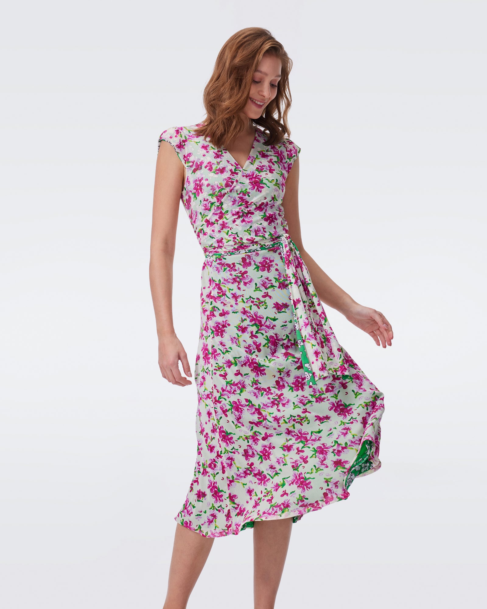 DVF CHRIS REVERSIBLE DRESS