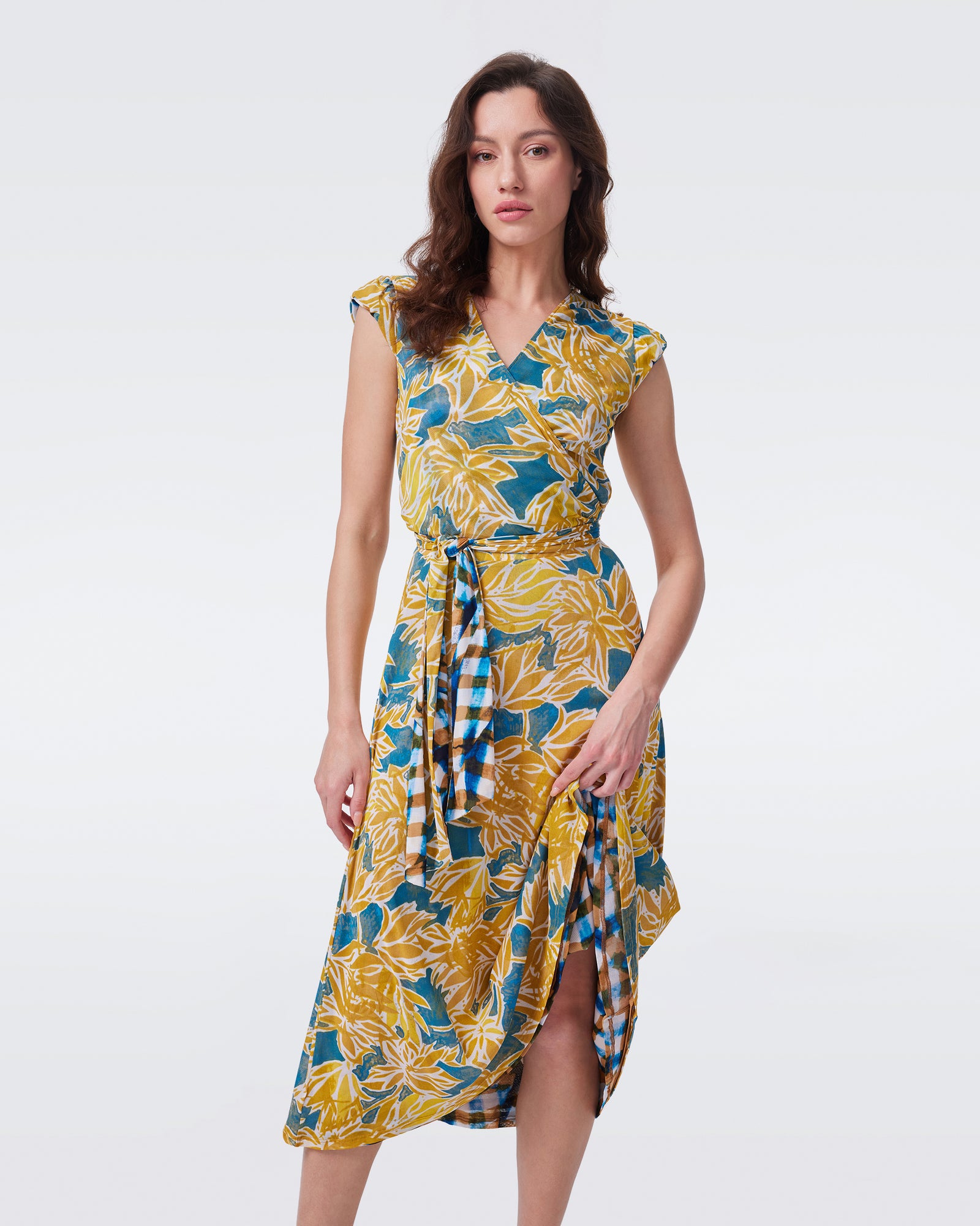 DVF CHRIS REVERSIBLE DRESS
