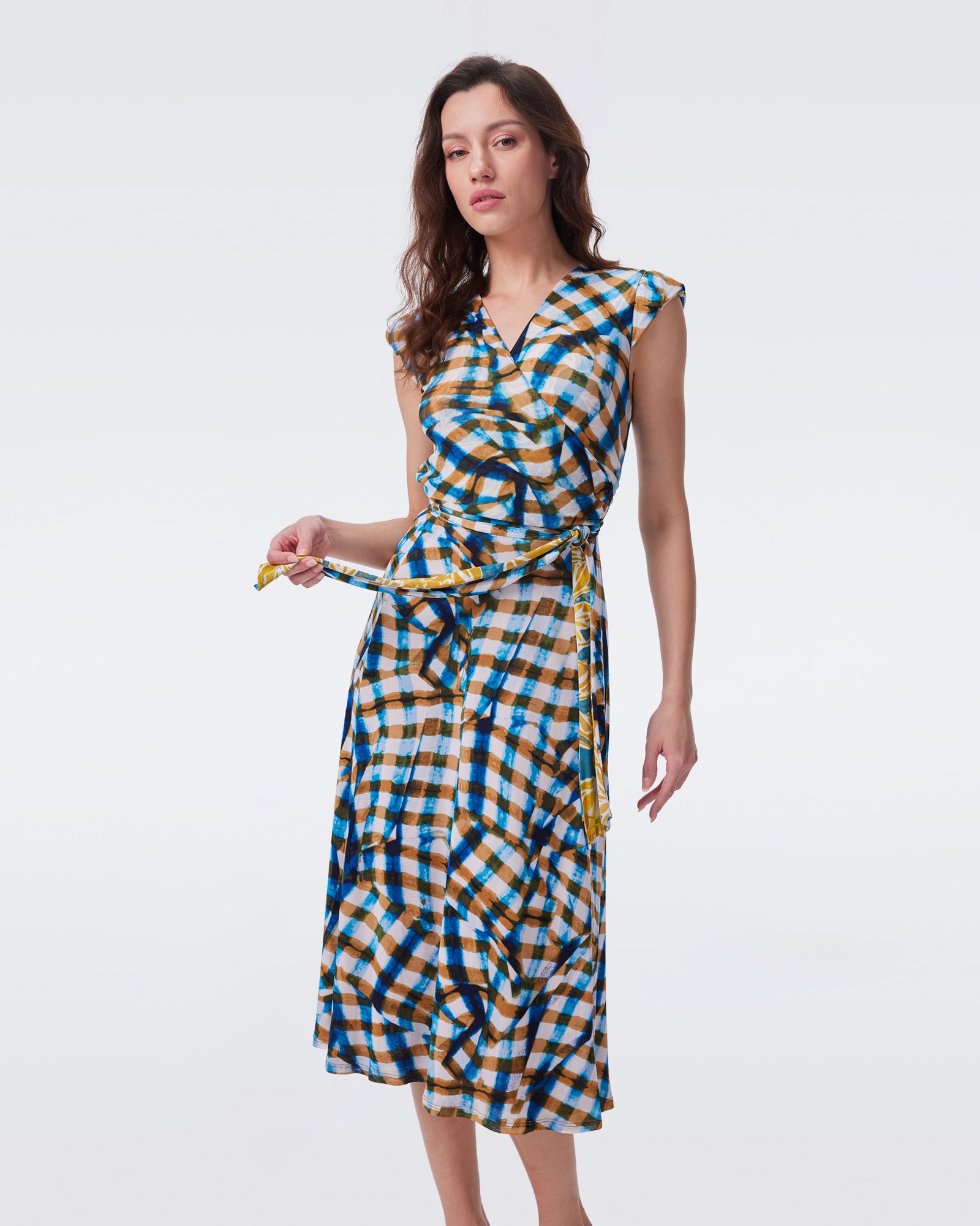 DVF CHRIS REVERSIBLE DRESS