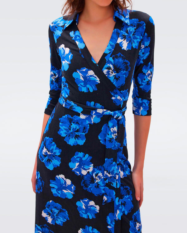 Abigail Silk Jersey Wrap Dress