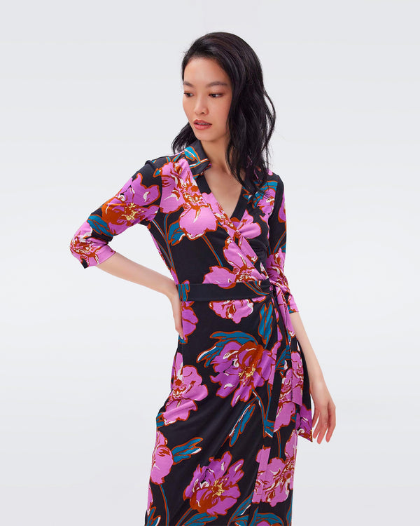 Abigail Silk Jersey Wrap Dress